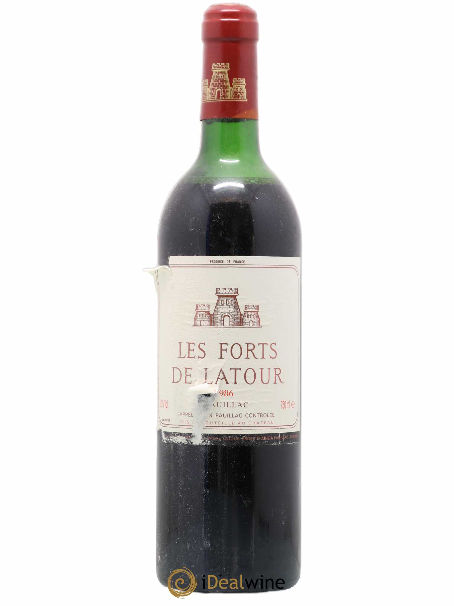 Les Forts de Latour Second Vin 1986 - Lot de 1 bouteille - 0