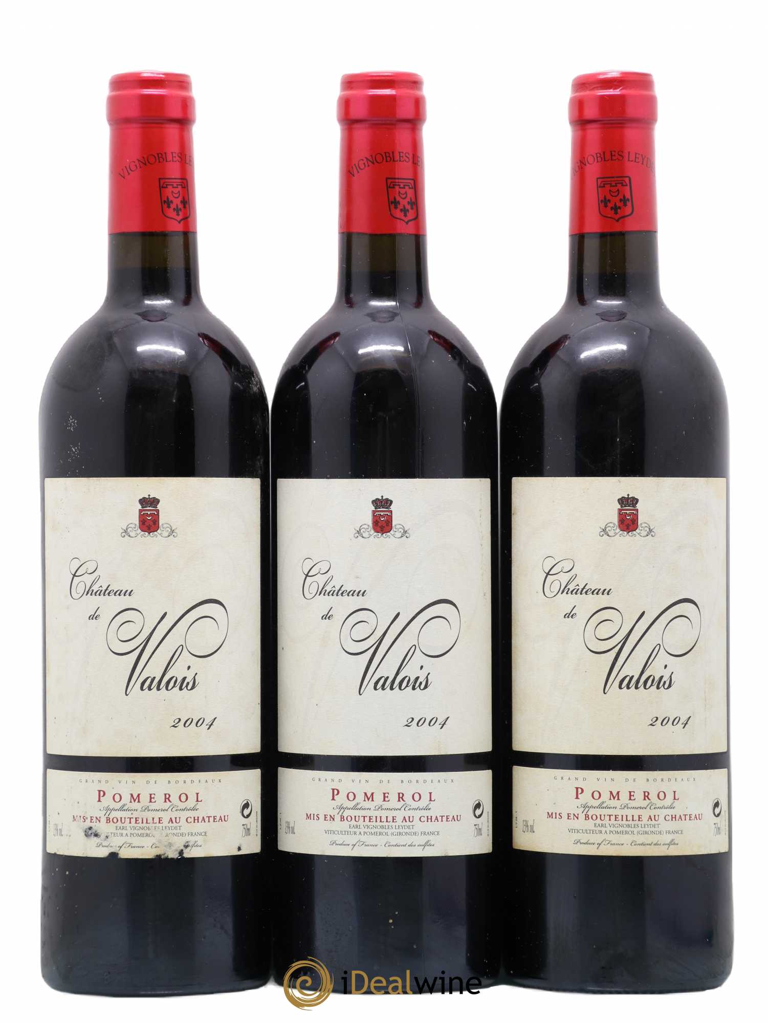 Château de Valois 2004 - Lot de 3 bouteilles - 0