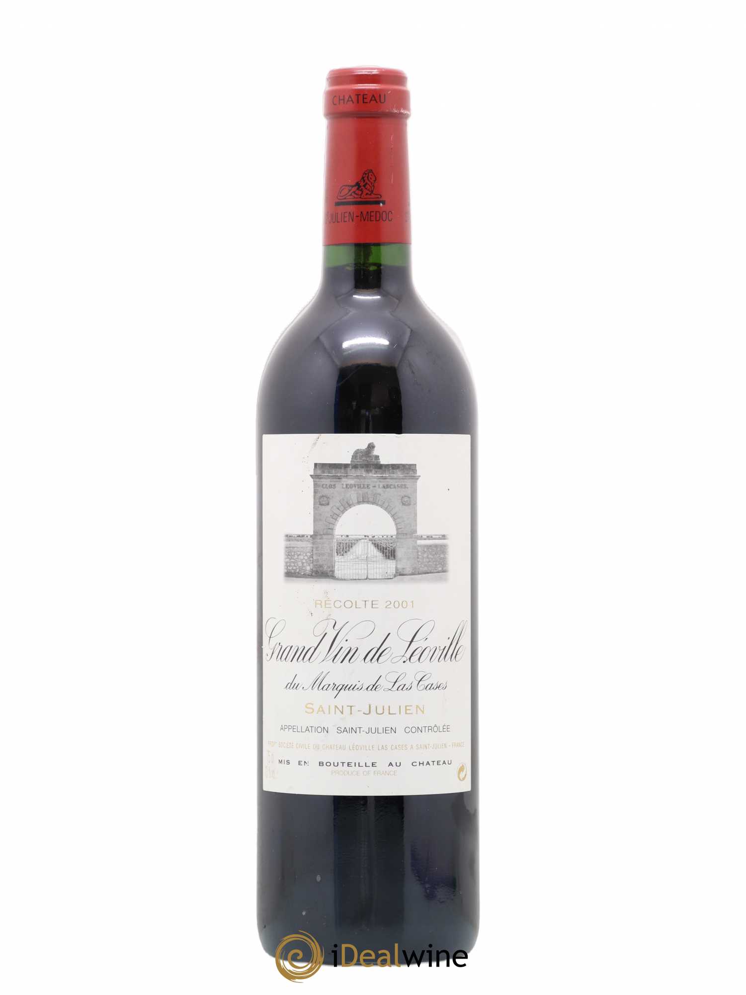 Château Léoville Las Cases 2ème Grand Cru Classé 2001 - Lot de 1 bouteille - 0