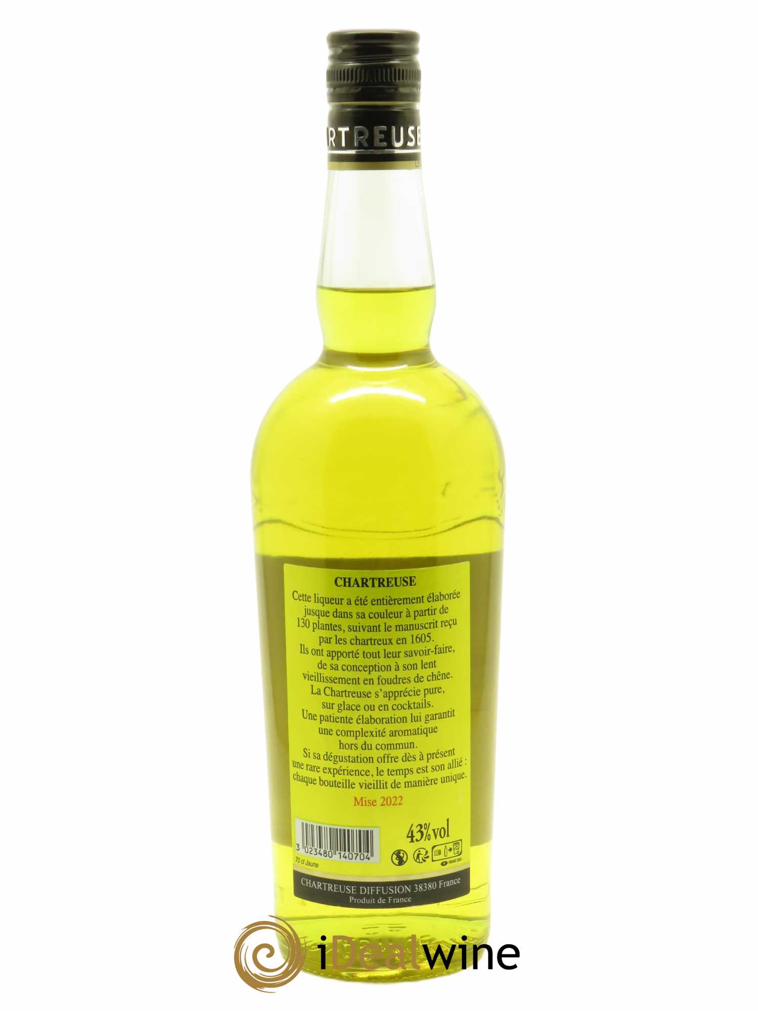 Chartreuse Pères Chartreux (70cl) 2022 - Lotto di 1 bottiglia - 1