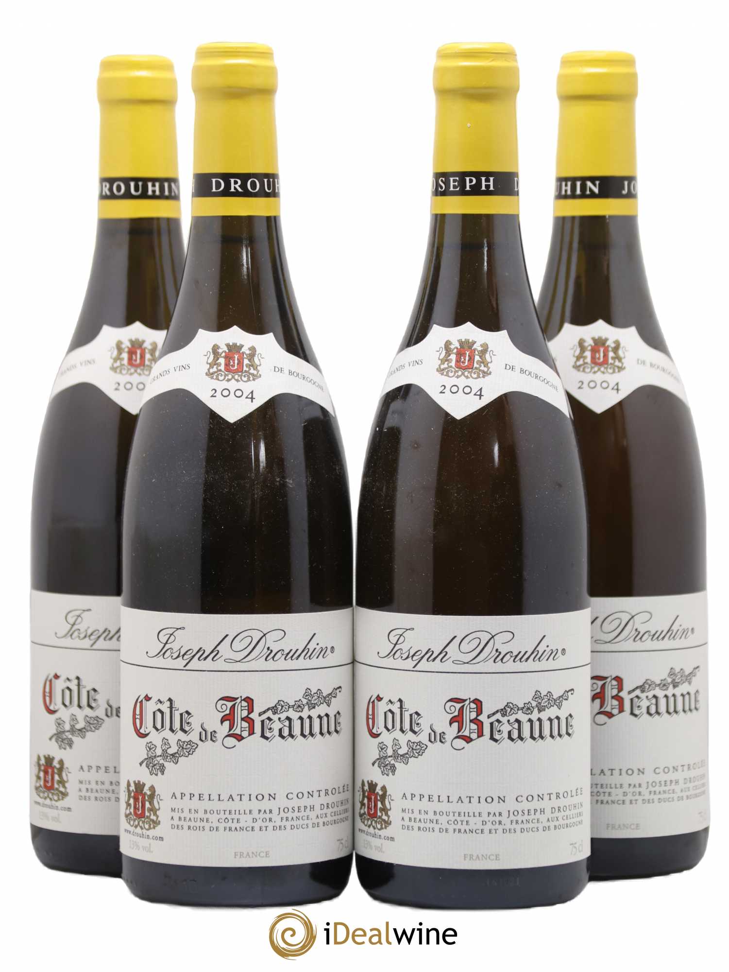 Côte de Beaune Joseph Drouhin 2004 - Lot de 4 bouteilles - 0