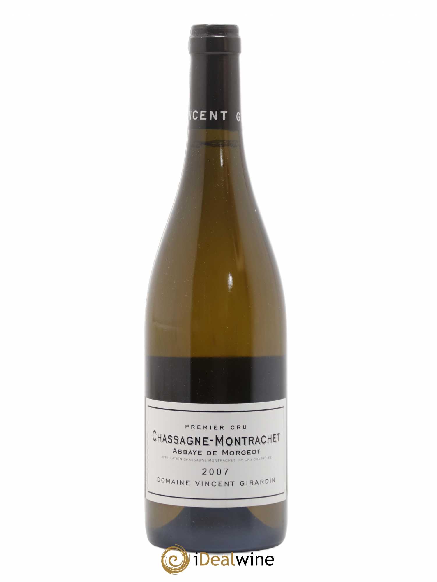 Chassagne-Montrachet 1er Cru Abbaye de Morgeot Vincent Girardin (Domaine) 2007 - Lot de 1 bouteille - 0