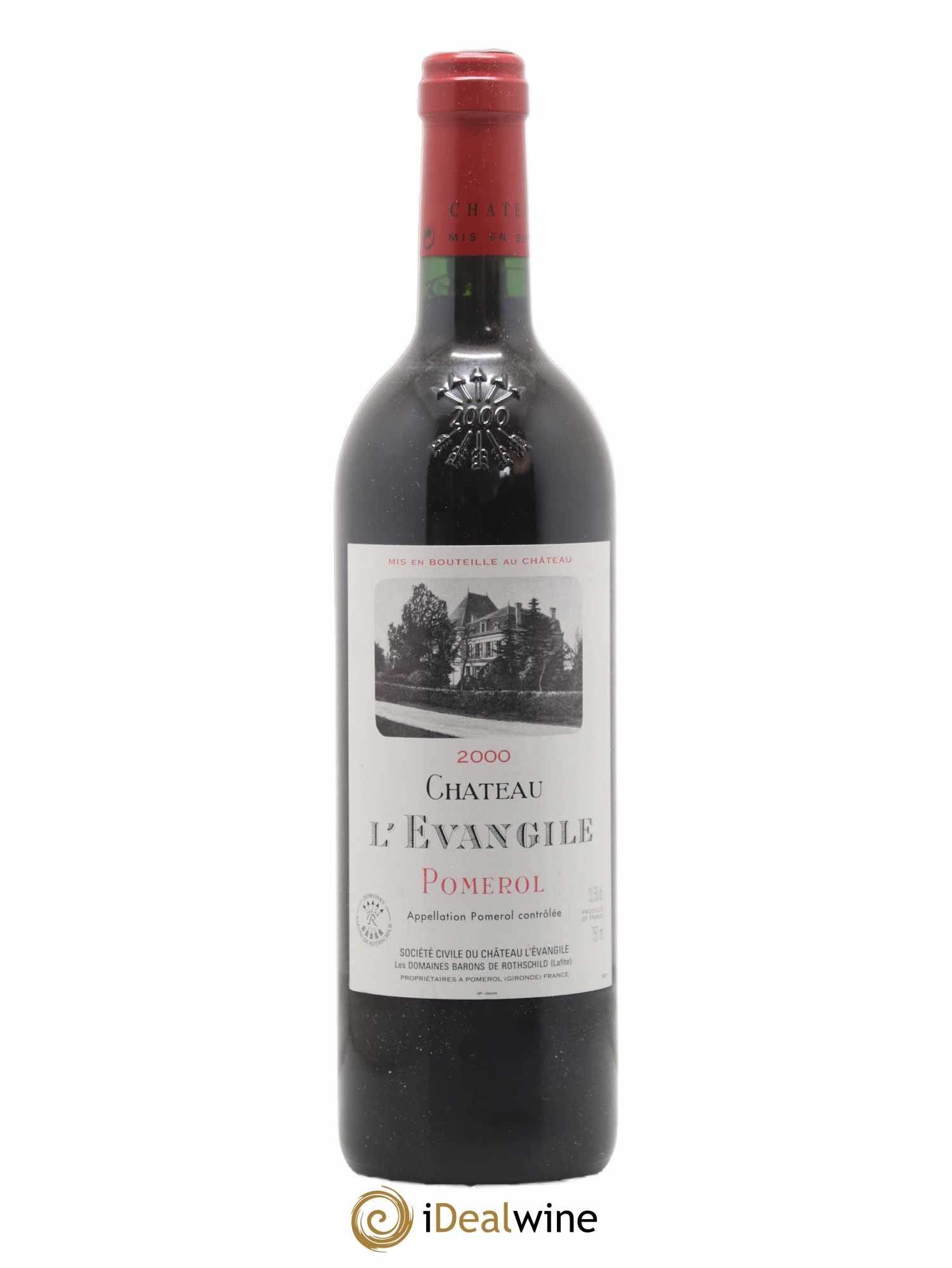 Château l' Évangile 2000 - Lot de 1 bouteille - 0