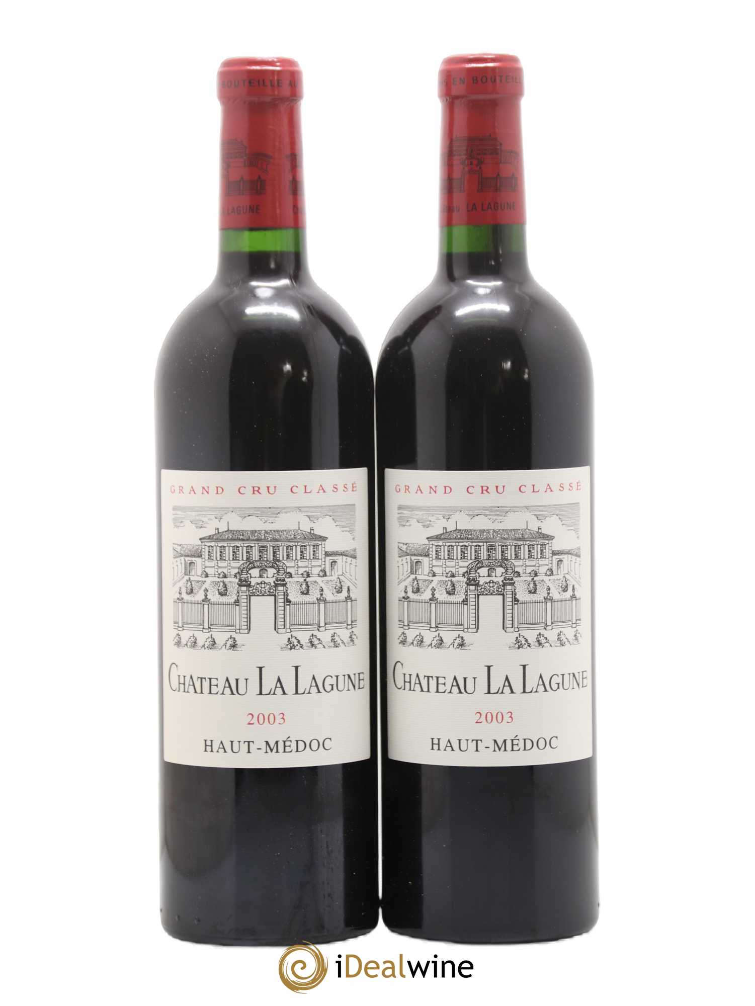 Château la Lagune 3ème Grand Cru Classé 2003 - Lot de 2 bouteilles - 0