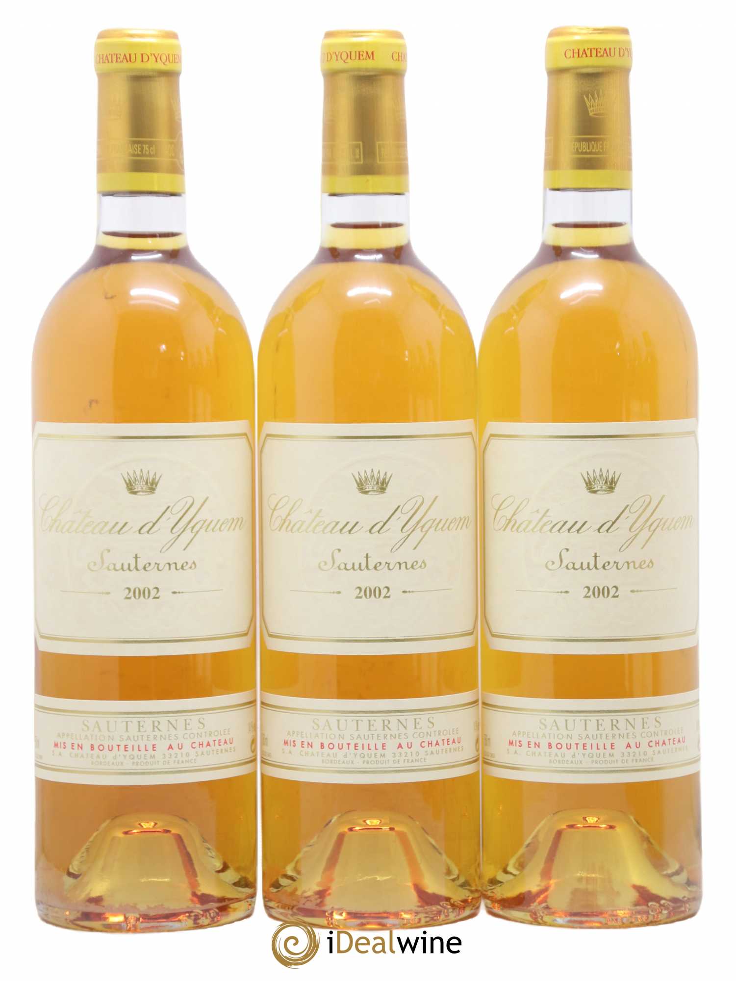 Château d' Yquem 1er Cru Classé Supérieur 2002 - Lotto di 6 bottiglie - 1