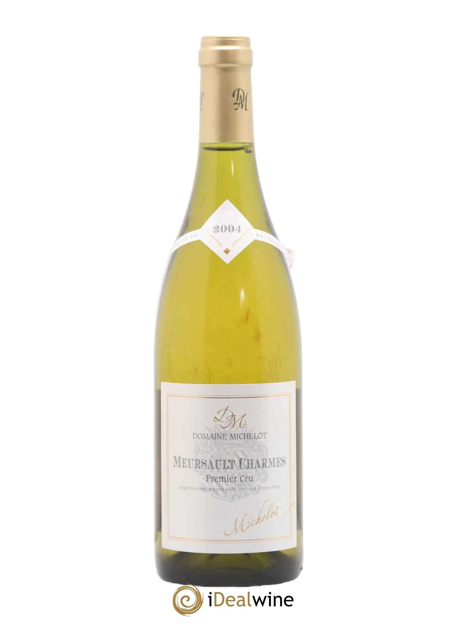 Meursault 1er Cru Charmes Domaine Michelot 2004 - Lot de 1 bouteille - 0