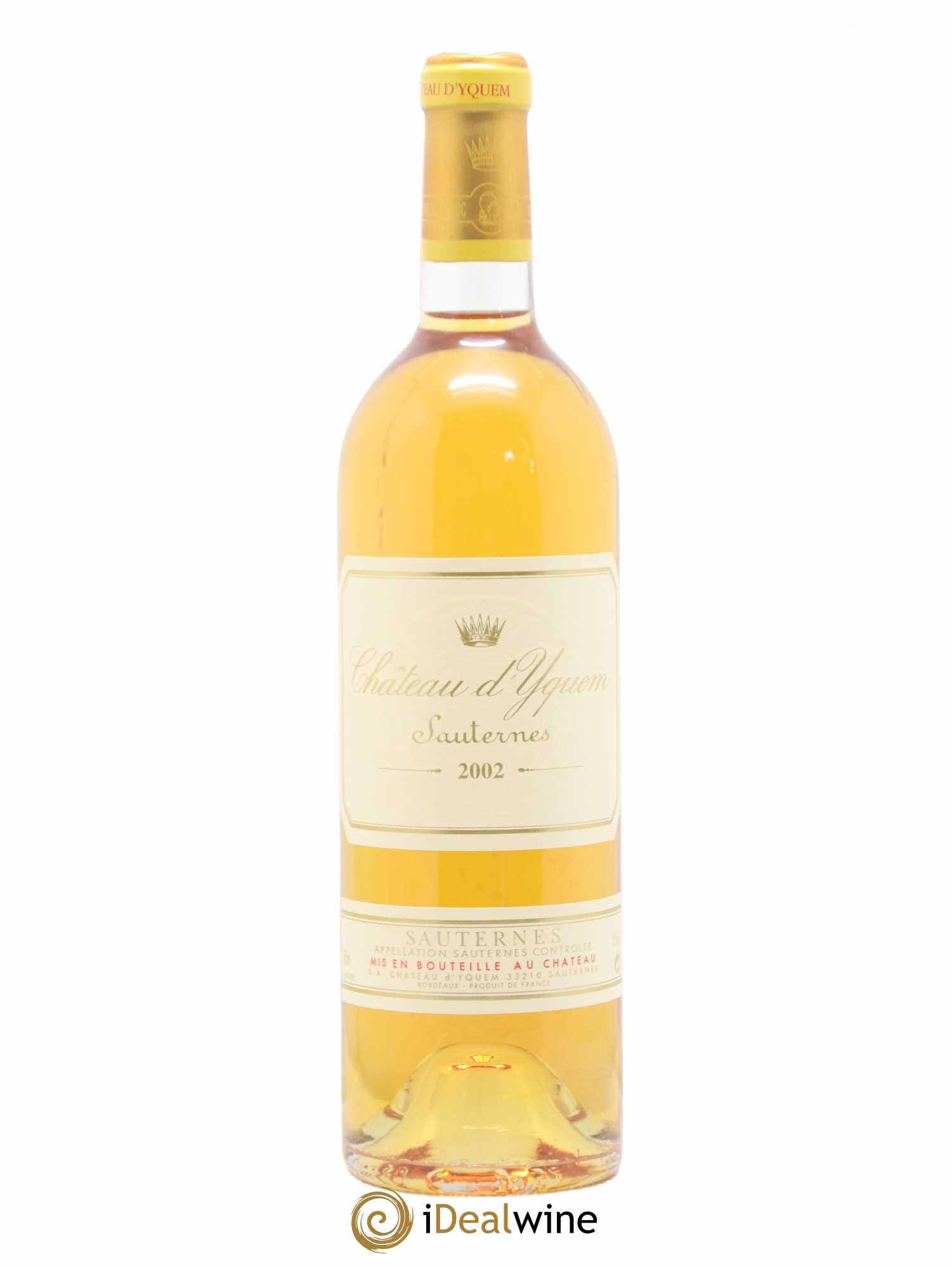 Château d' Yquem 1er Cru Classé Supérieur 2002 - Lot de 1 bouteille - 0