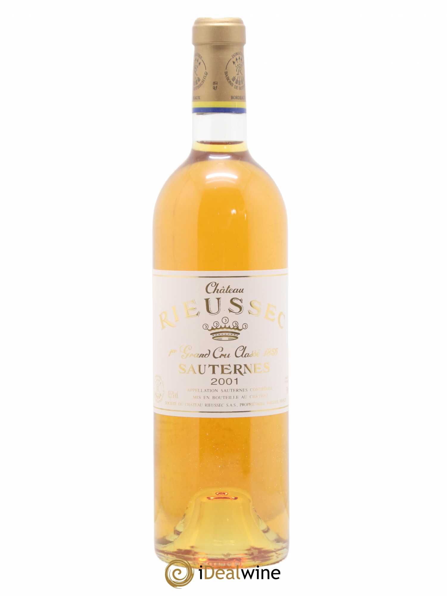 Château Rieussec 1er Grand Cru Classé 2001 - Posten von 1 Flasche - 0