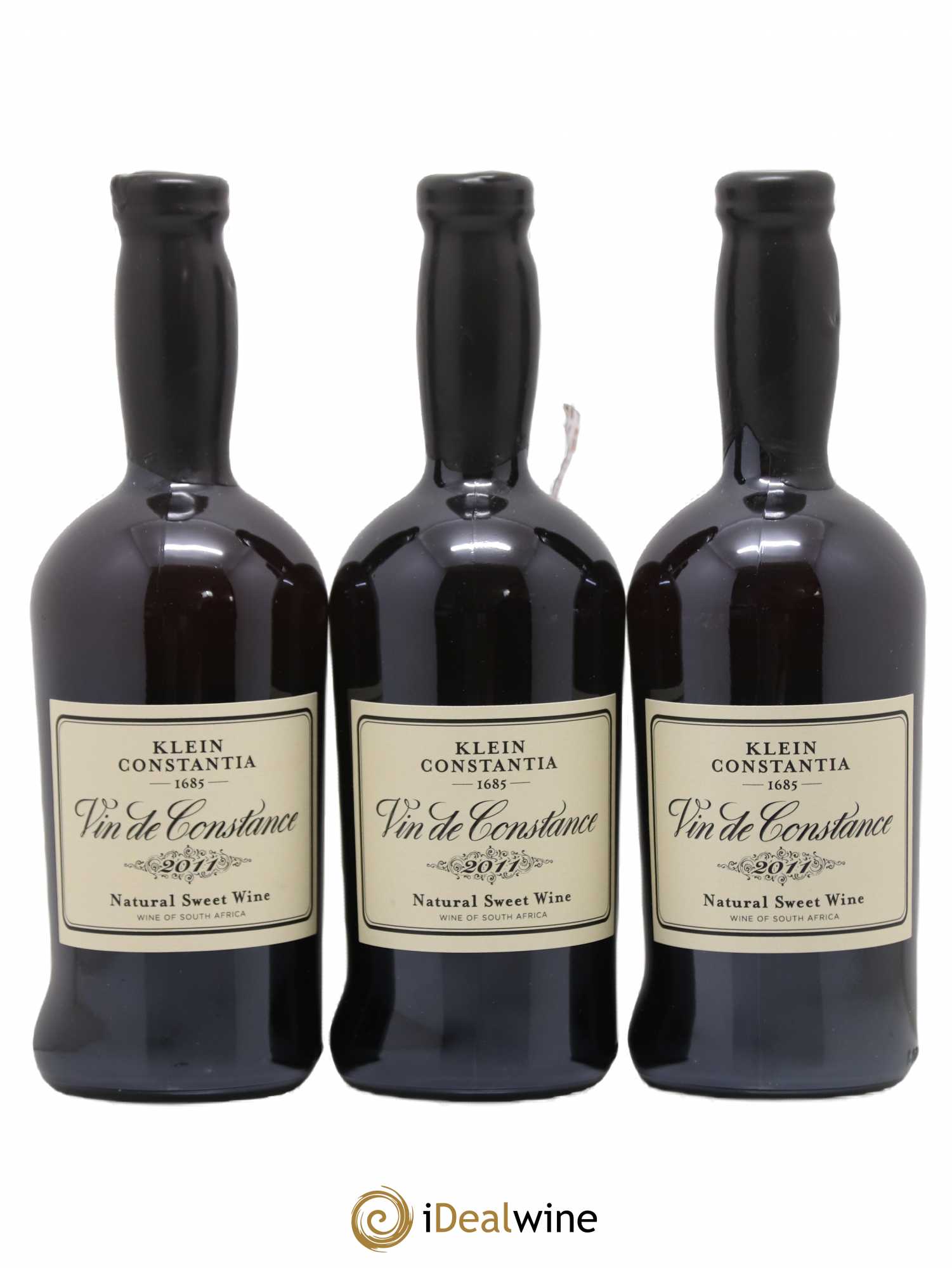 Vin de Constance Klein Constantia L. Jooste 50CL 2011 - Lotto di 3 bottiglie - 0