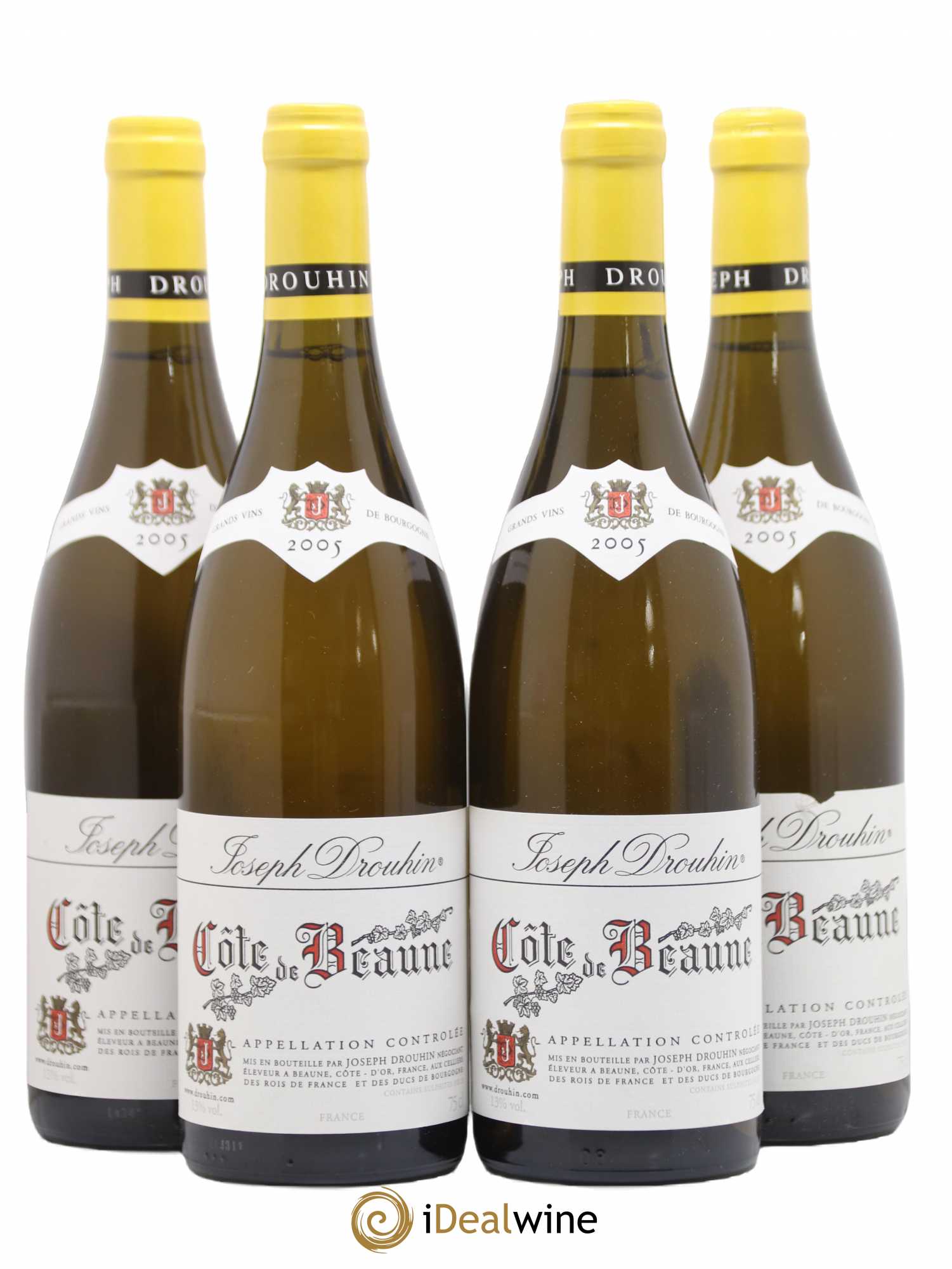 Côte de Beaune Joseph Drouhin 2005 - Lot de 4 bouteilles - 0