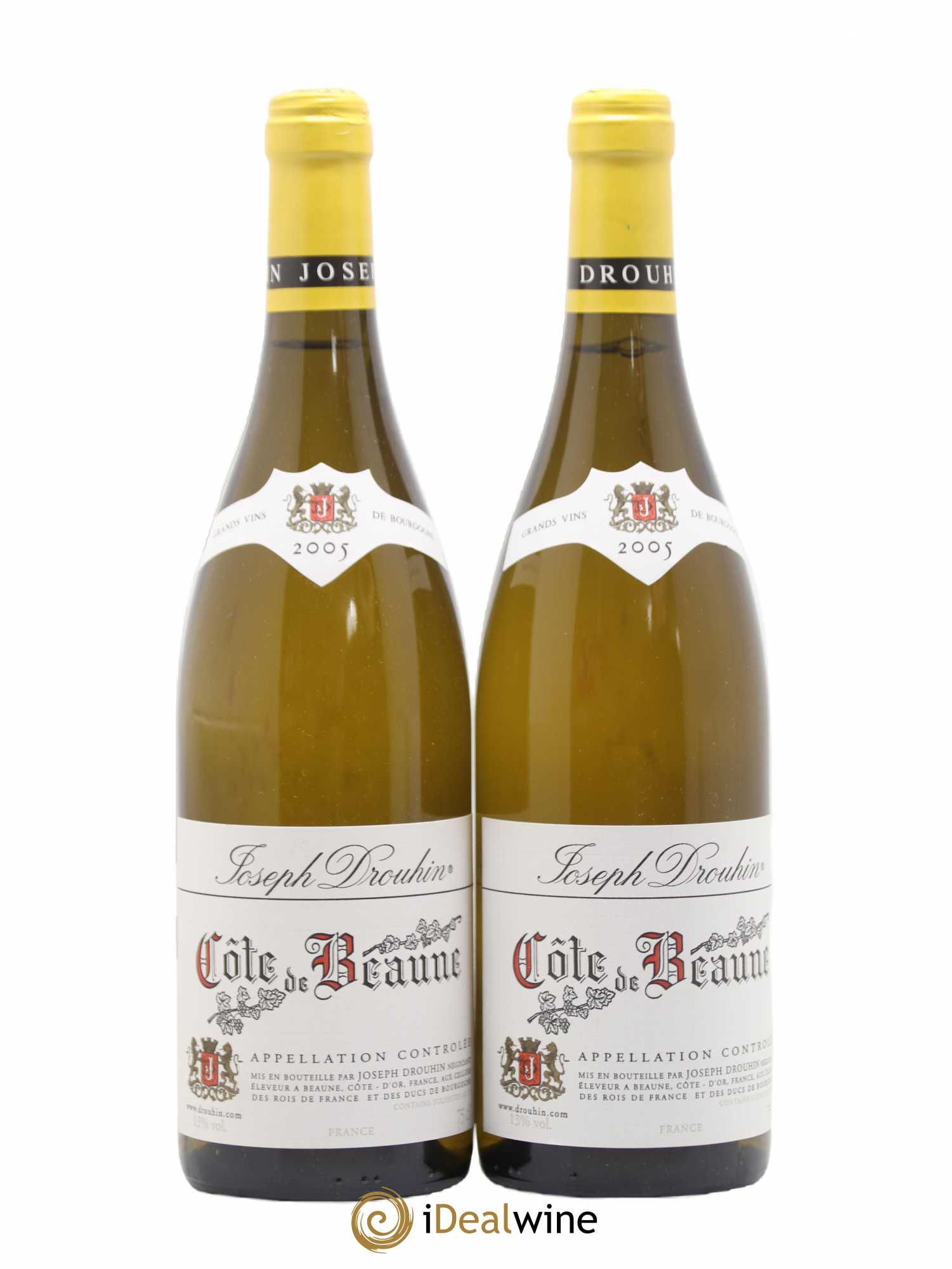 Côte de Beaune Joseph Drouhin 2005 - Lot de 2 bouteilles - 0