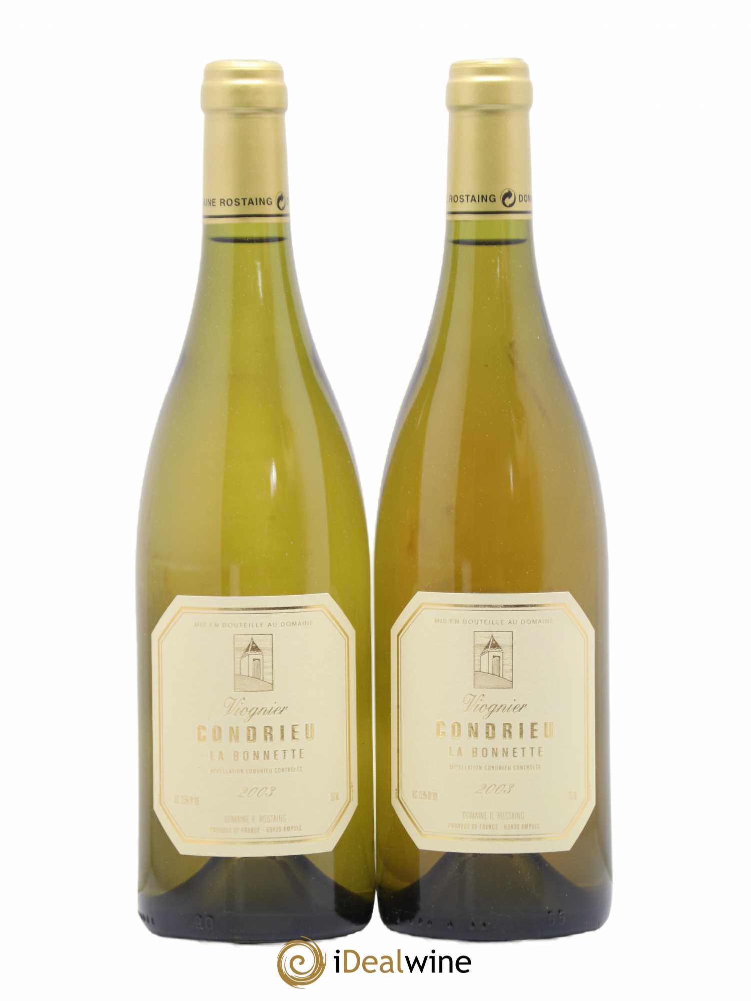 Condrieu La Bonnette René Rostaing 2003 - Lot de 2 bouteilles - 0