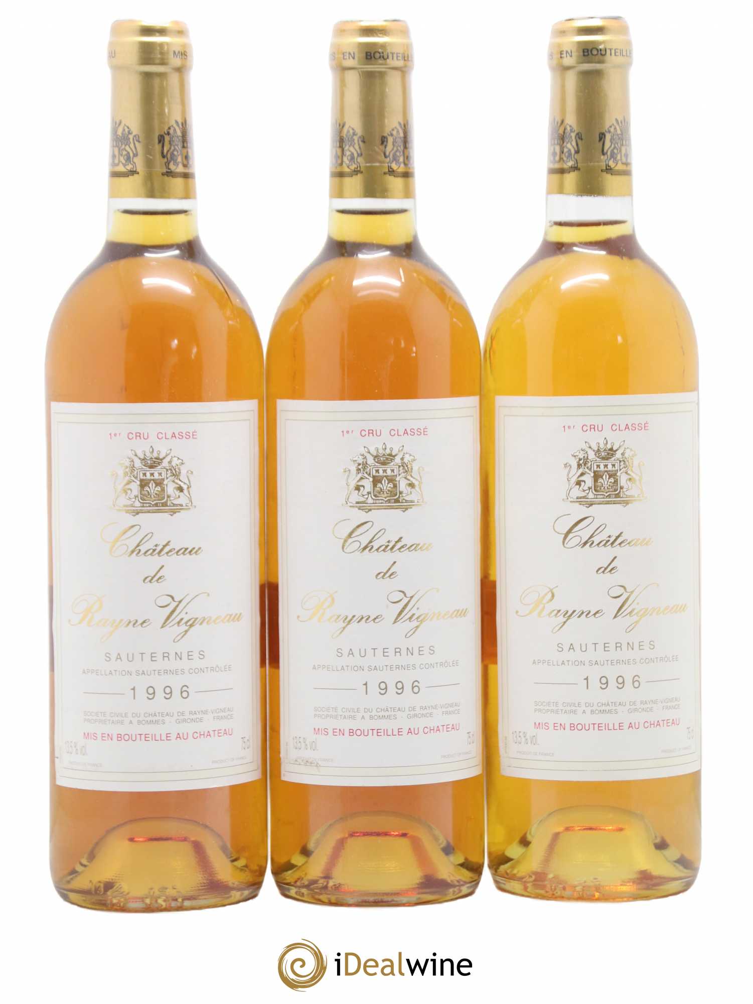 Château de Rayne Vigneau 1er Grand Cru Classé 1996 - Lot de 12 bouteilles - 4