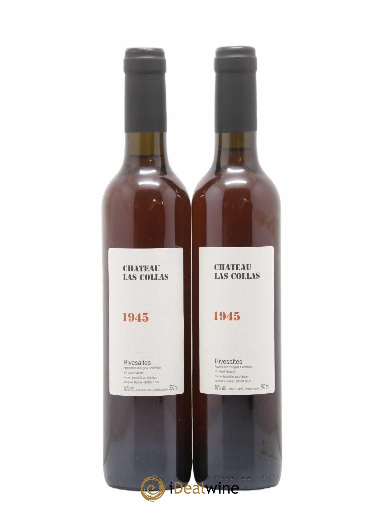 Rivesaltes 1945 - Posten von 2 Flaschen - 0