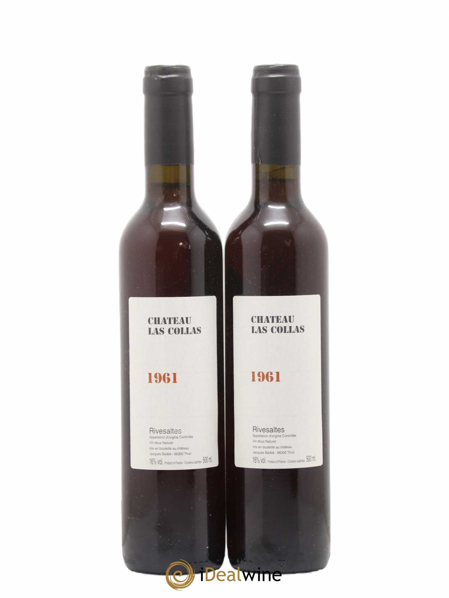 Rivesaltes 1961 - Lotto di 2 bottiglie - 0