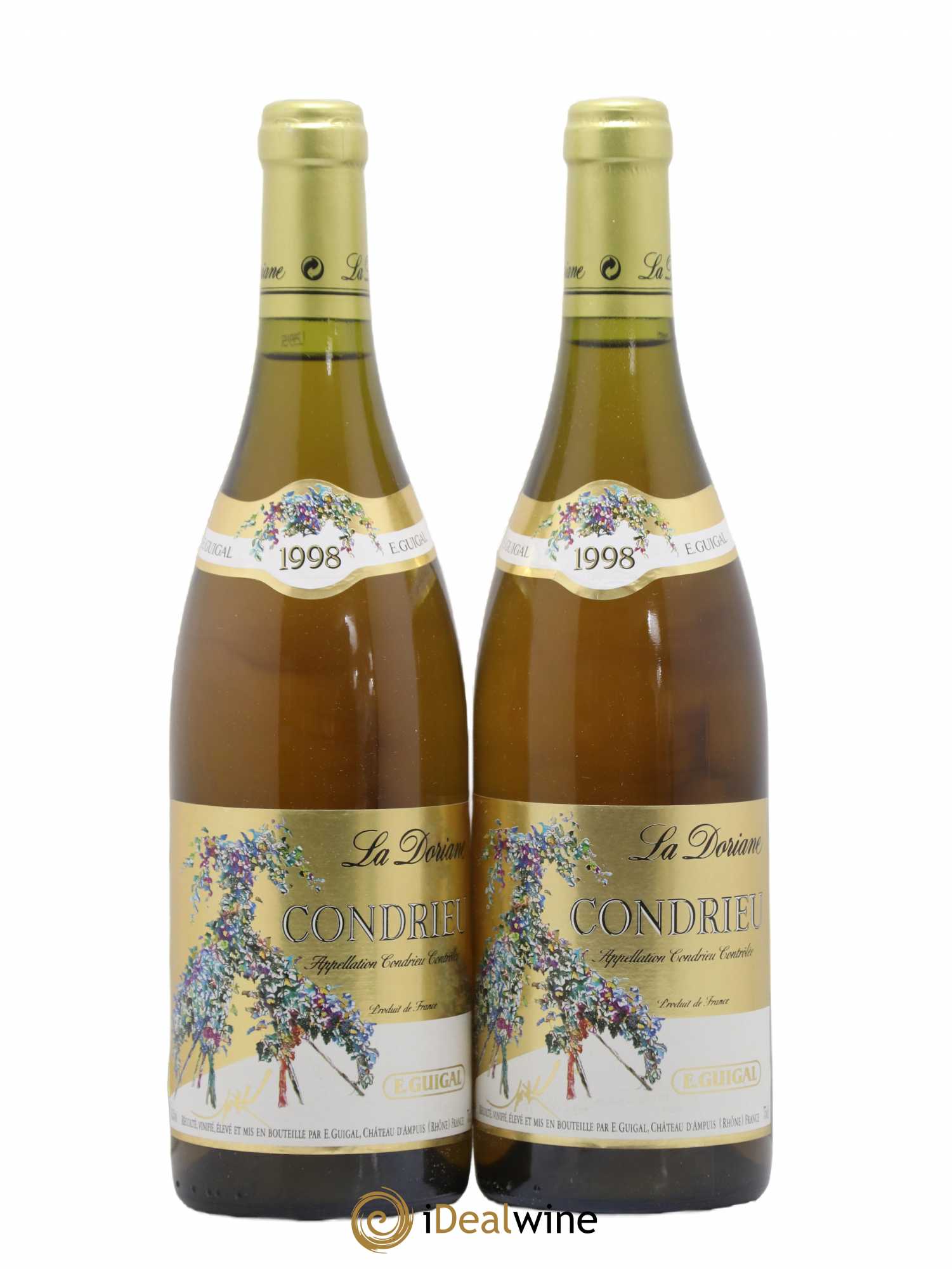 Condrieu La Doriane Guigal 1998 - Lot de 2 bouteilles - 0