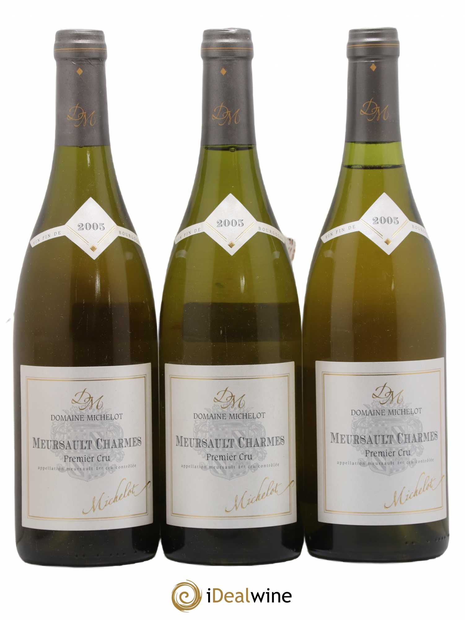 Meursault 1er Cru Charmes Domaine Michelot 2005 - Lot de 3 bouteilles - 0