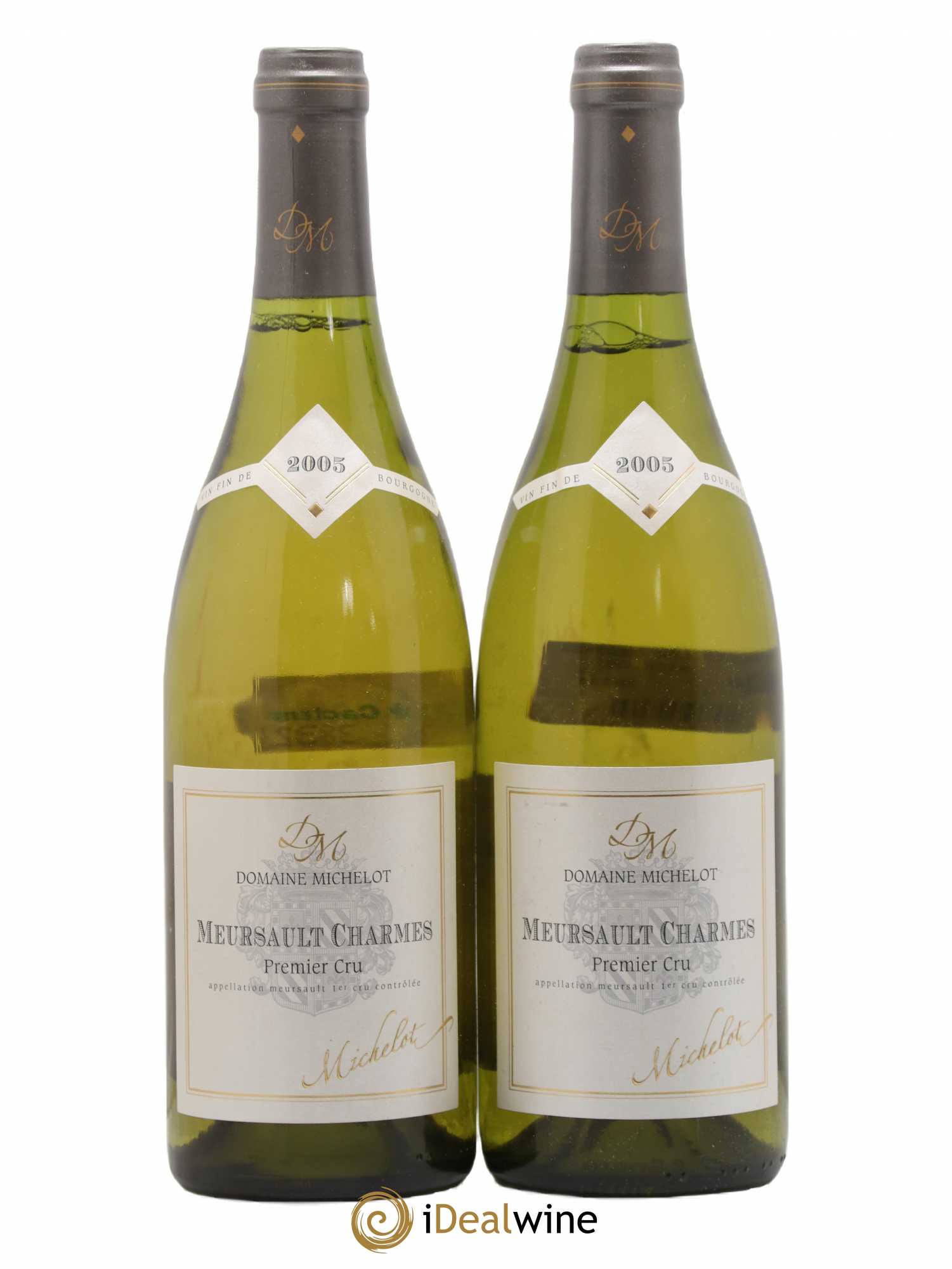Meursault 1er Cru Charmes Domaine Michelot 2005 - Lot de 2 bouteilles - 0