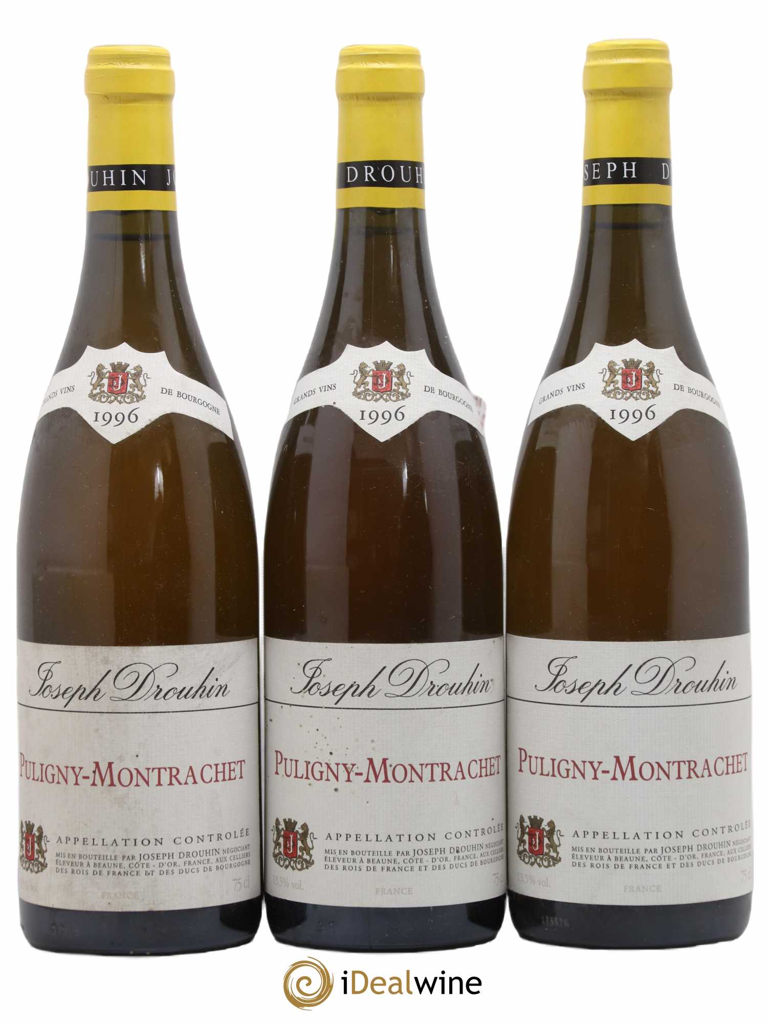 Puligny-Montrachet Joseph Drouhin 1996 - Lot de 3 bouteilles - 0
