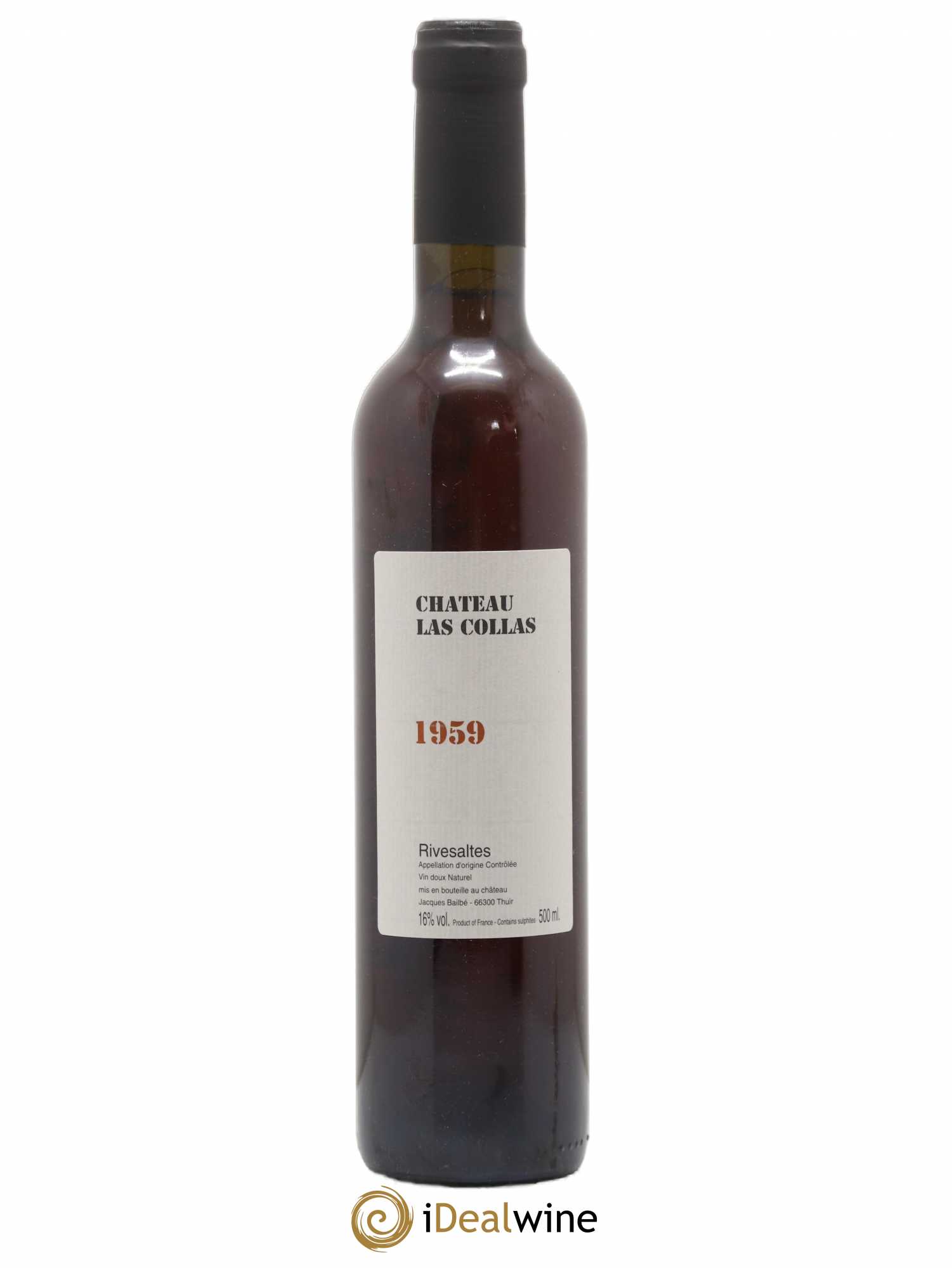 Rivesaltes 1959 - Posten von 1 Flasche - 0