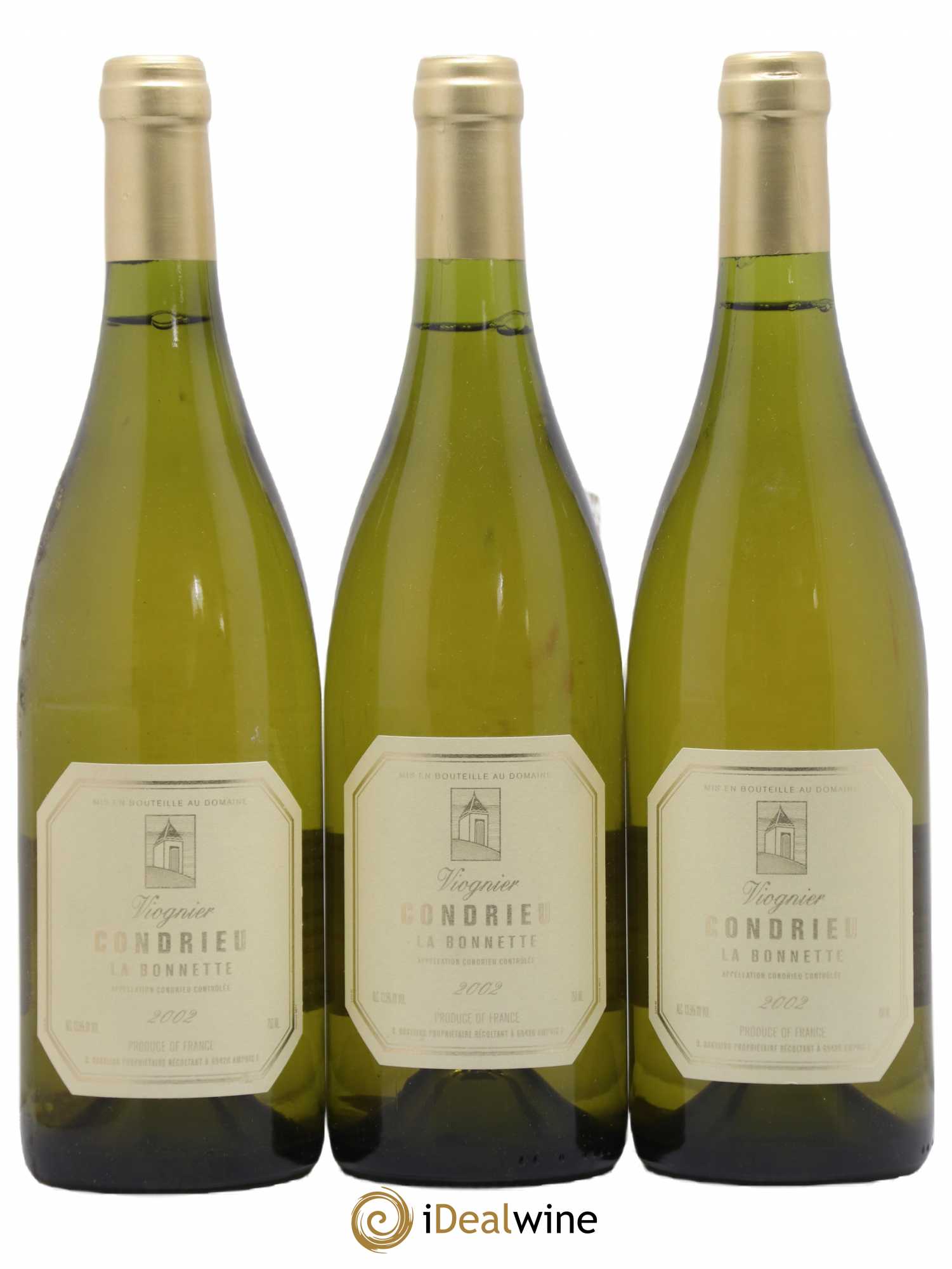 Condrieu La Bonnette René Rostaing 2002 - Posten von 3 Flaschen - 0