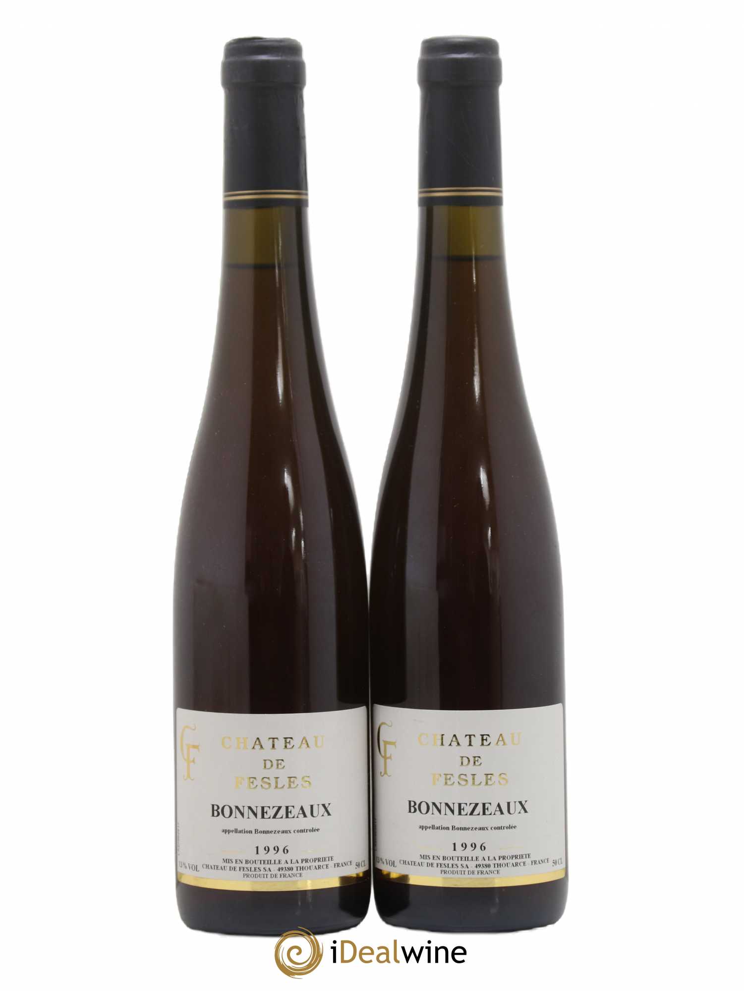 Bonnezeaux Château de Fesles 1996 - Lotto di 2 bottiglie - 0