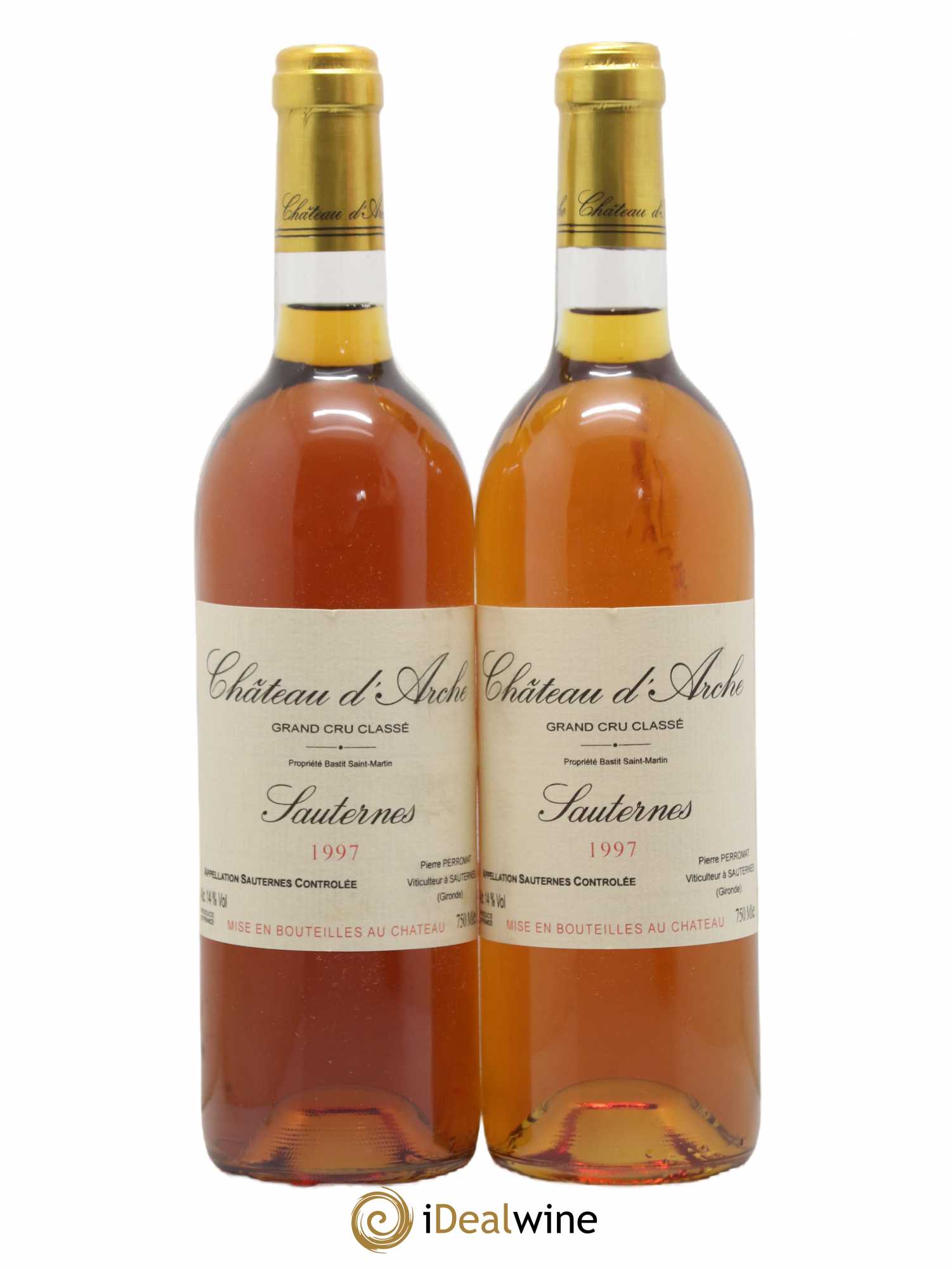 Château d' Arche 2ème Grand Cru Classé 1997 - Lotto di 2 bottiglie - 0