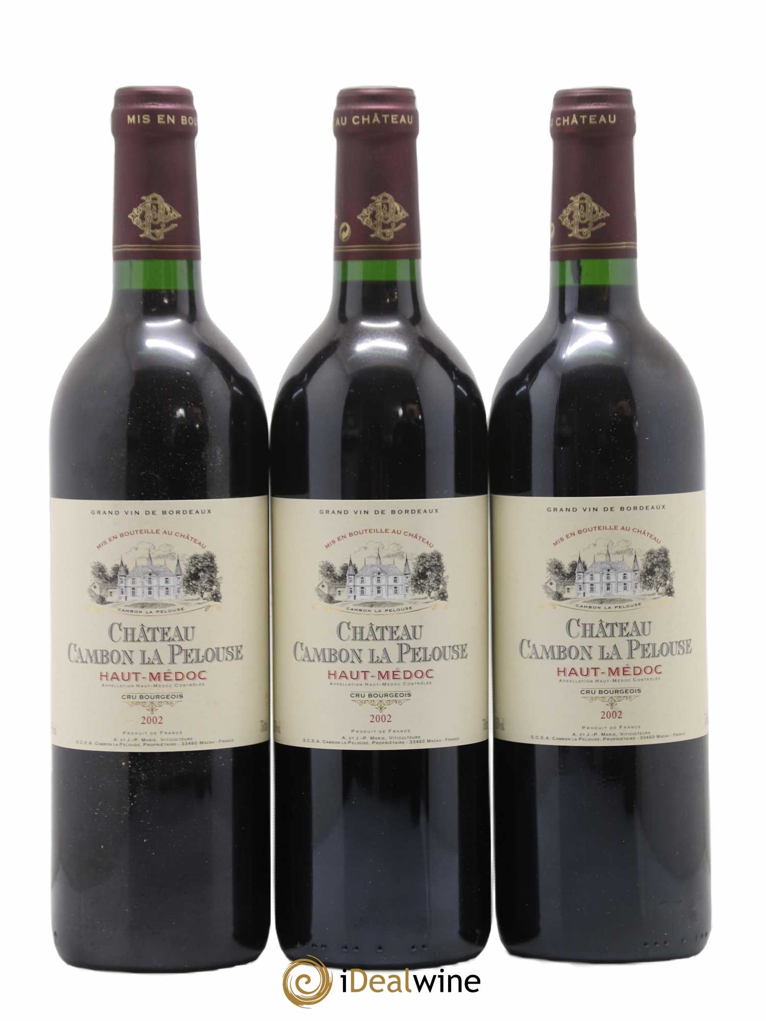 Château Cambon la Pelouse Cru Bourgeois 2002 - Lot de 12 bouteilles - 4