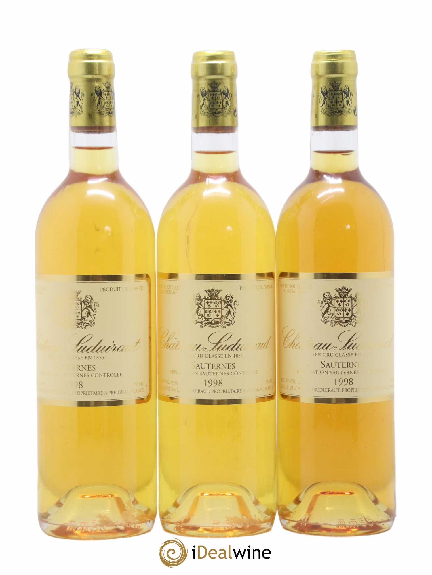 Château Suduiraut 1er Grand Cru Classé 1998 - Lot of 12 bottles - 4