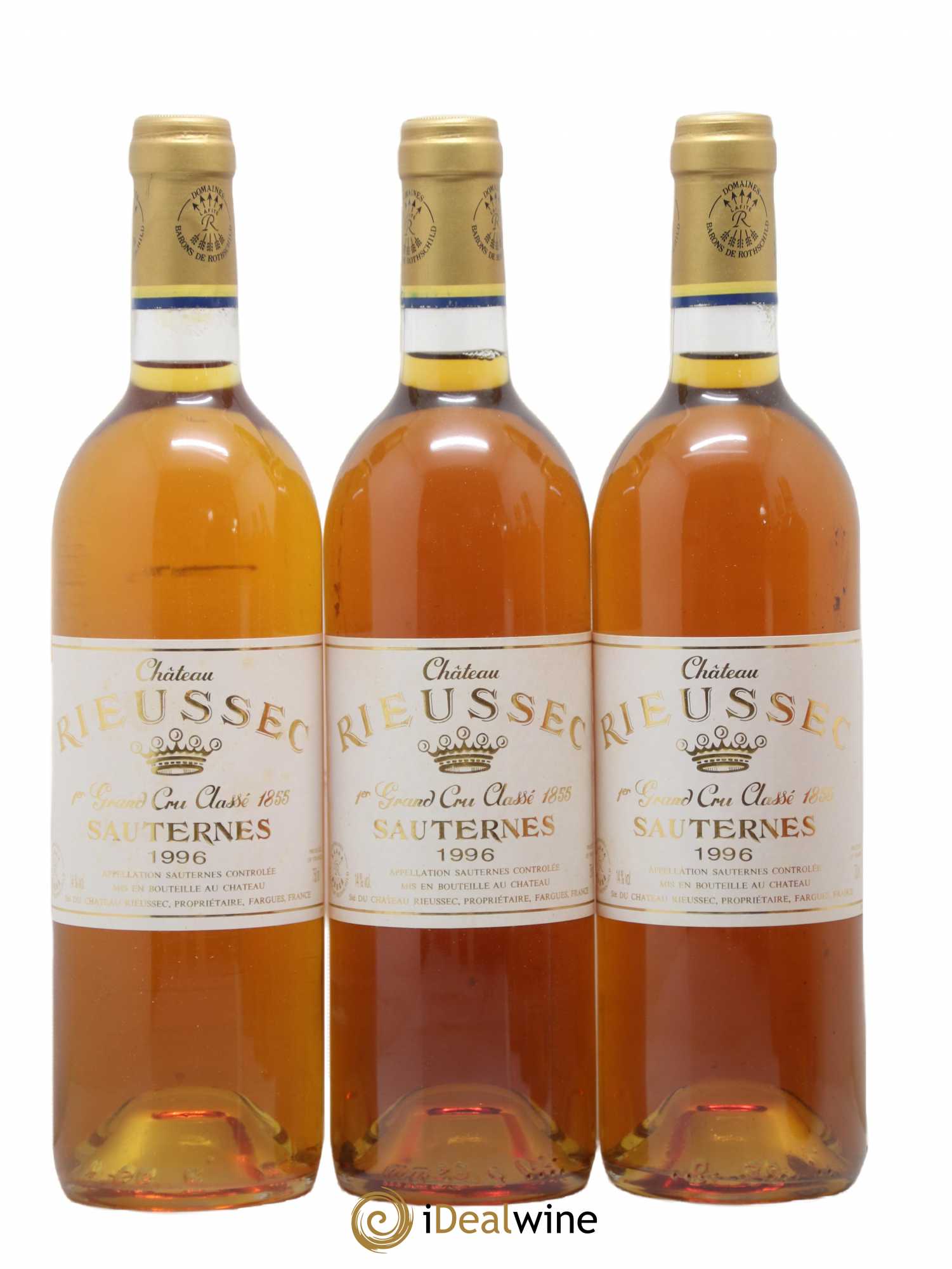 Château Rieussec 1er Grand Cru Classé 1996 - Lotto di 6 bottiglie - 1