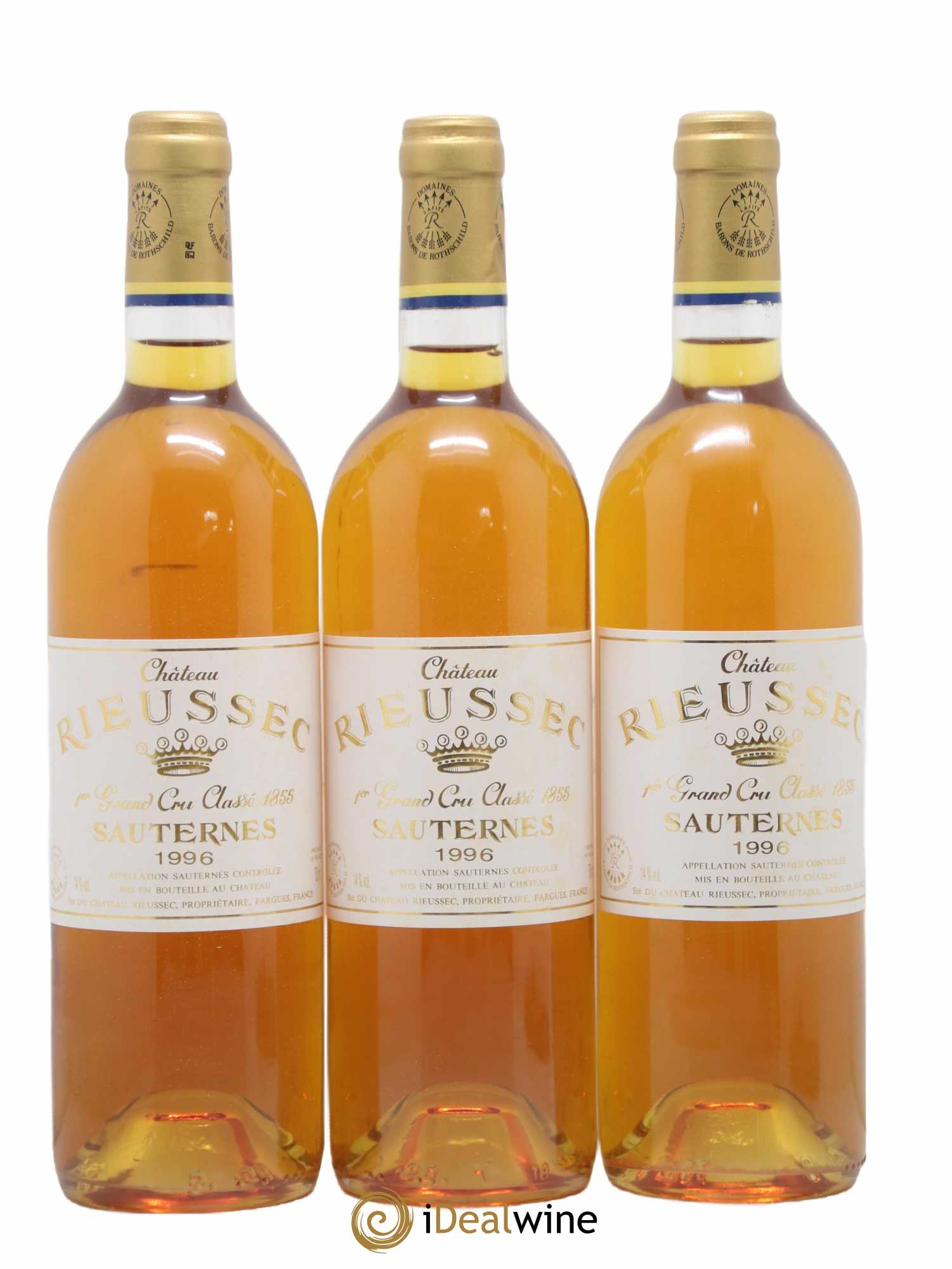 Château Rieussec 1er Grand Cru Classé 1996 - Lotto di 6 bottiglie - 2
