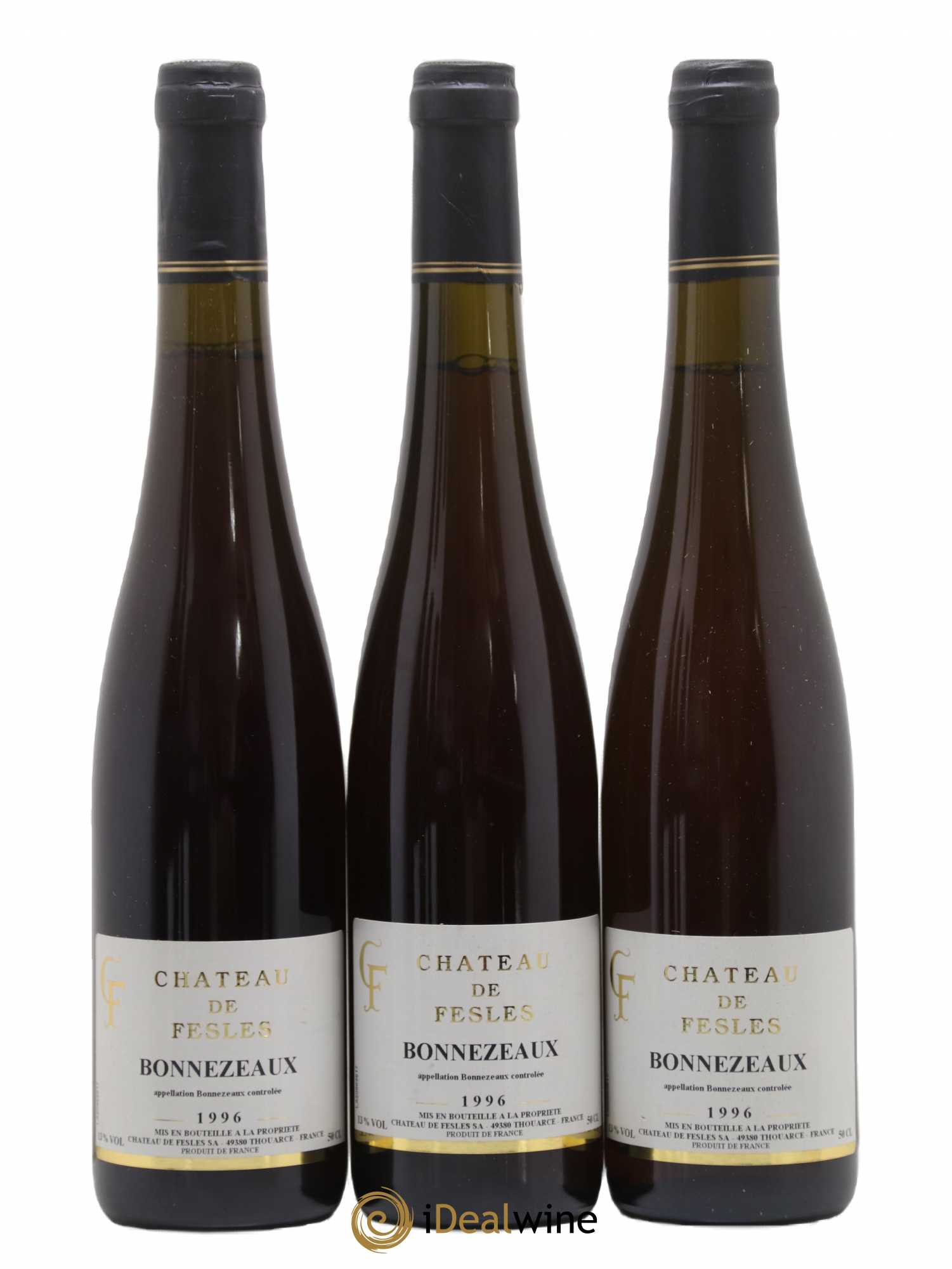 Bonnezeaux Château de Fesles 50cl 1996 - Lotto di 6 bottiglie - 1