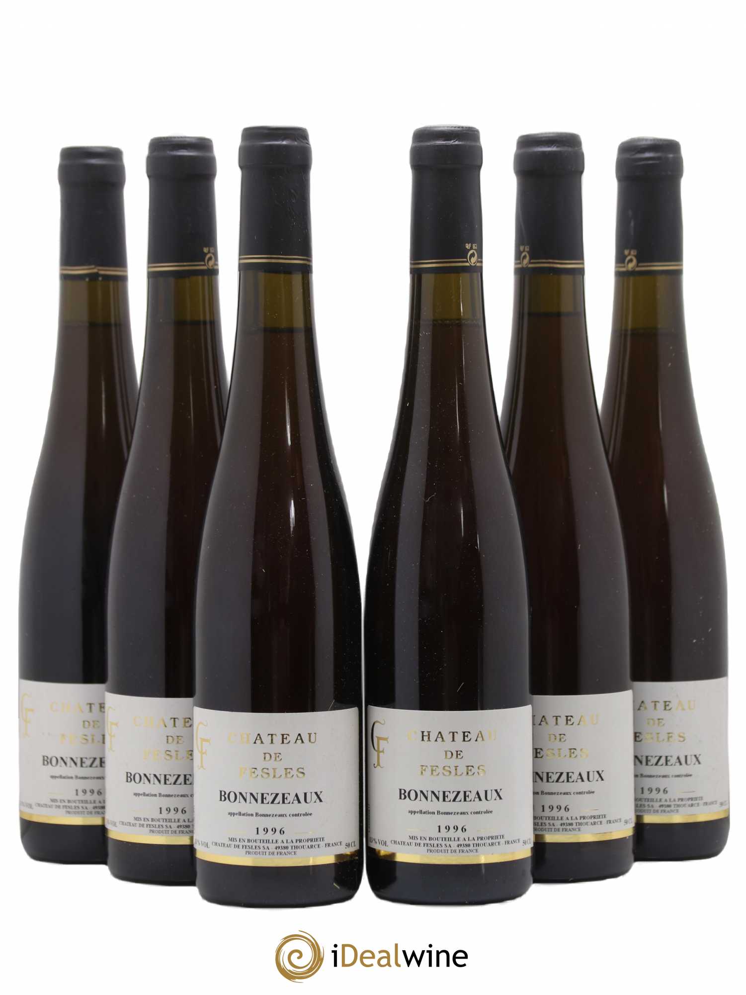 Bonnezeaux Château de Fesles 50cl 1996 - Lot de 6 bouteilles - 0