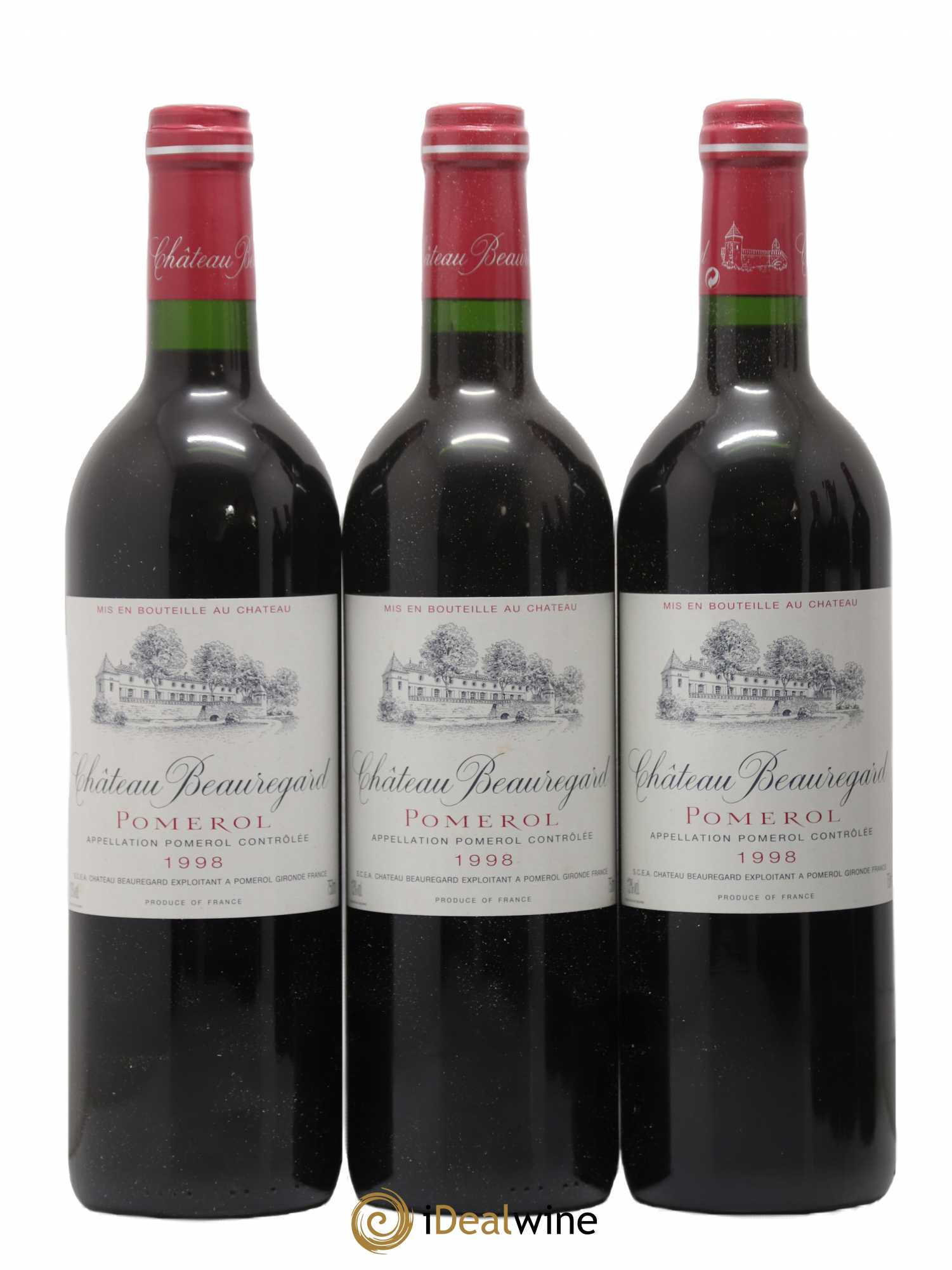 Château Beauregard 1998 - Lot de 6 bouteilles - 1