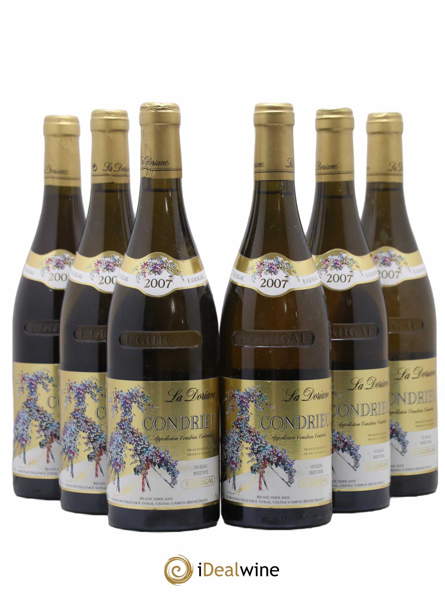 Condrieu La Doriane Guigal 2007 - Lot de 6 bouteilles - 0