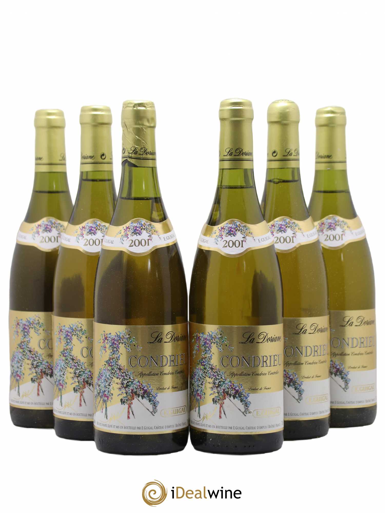 Condrieu La Doriane Guigal 2001 - Lot de 6 bouteilles - 0
