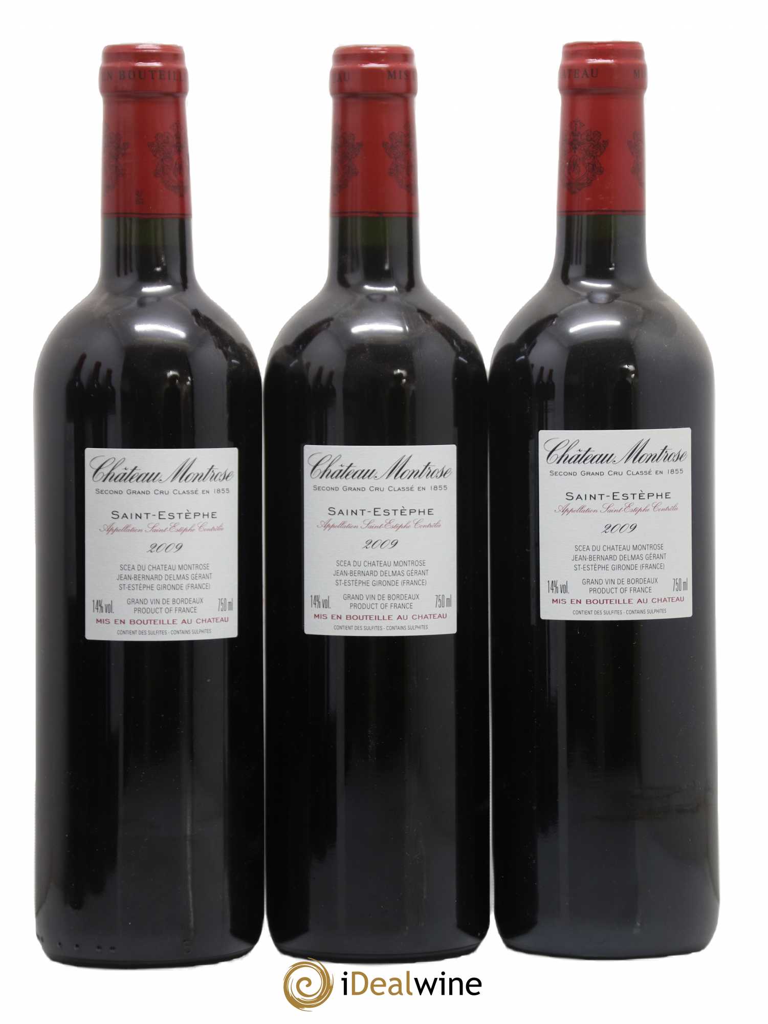 Château Montrose 2ème Grand Cru Classé 2009 - Lot of 12 bottles - 6