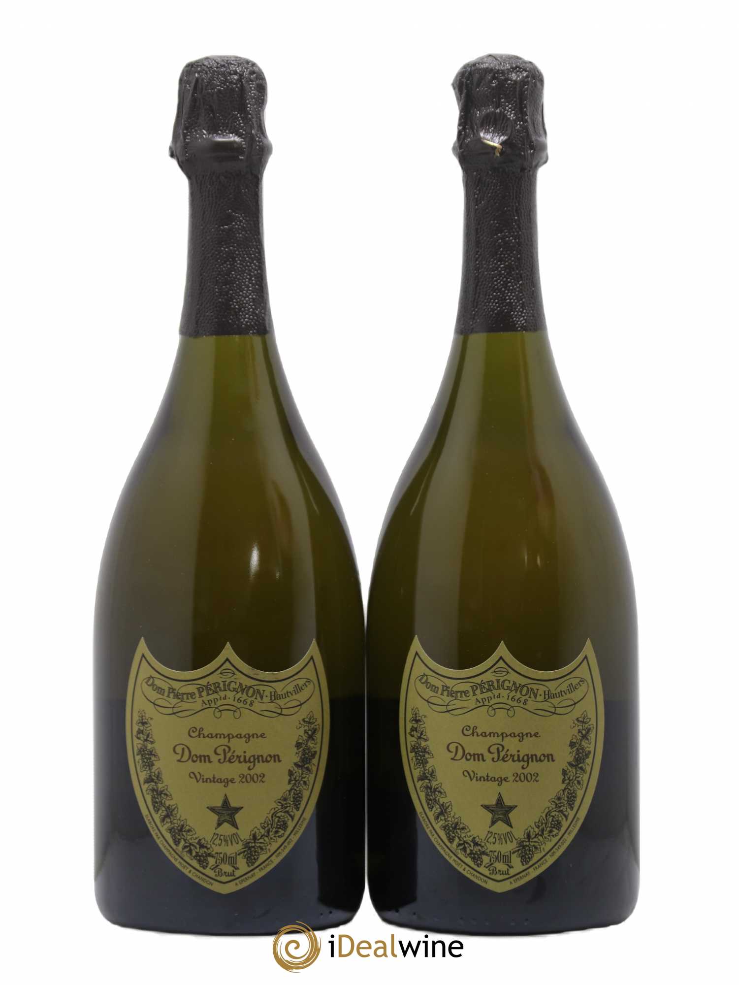 Brut Dom Pérignon 2002 - Lot de 2 bouteilles - 0