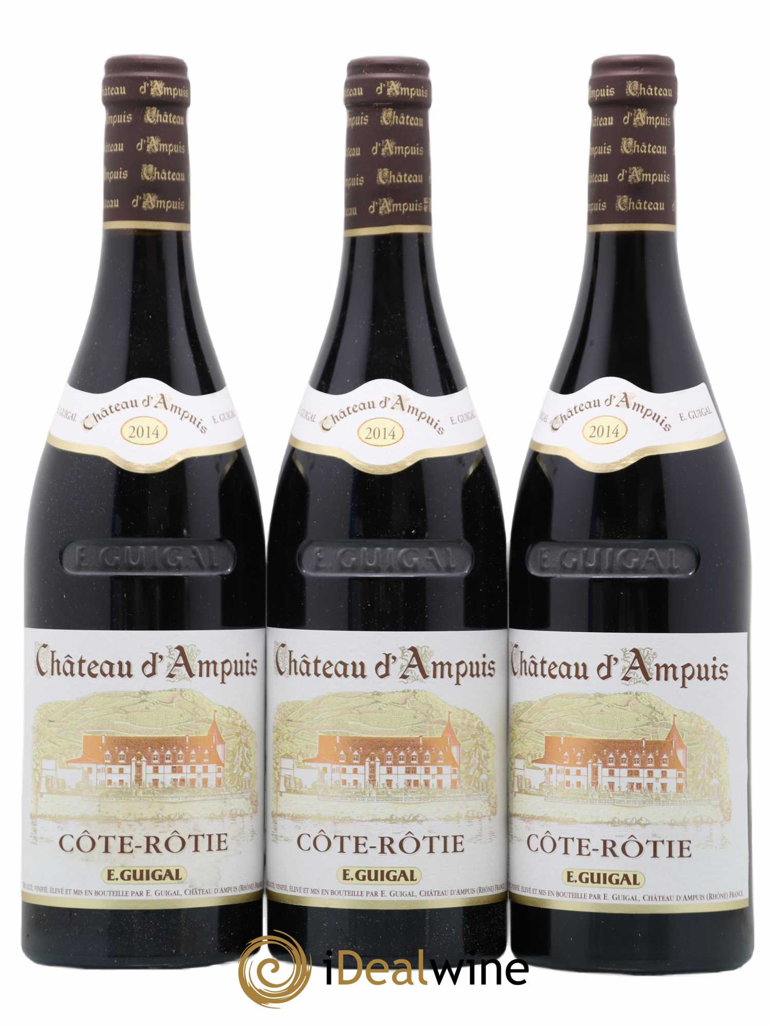 Côte-Rôtie Château d'Ampuis Guigal 2014 - Lot de 3 bouteilles - 0