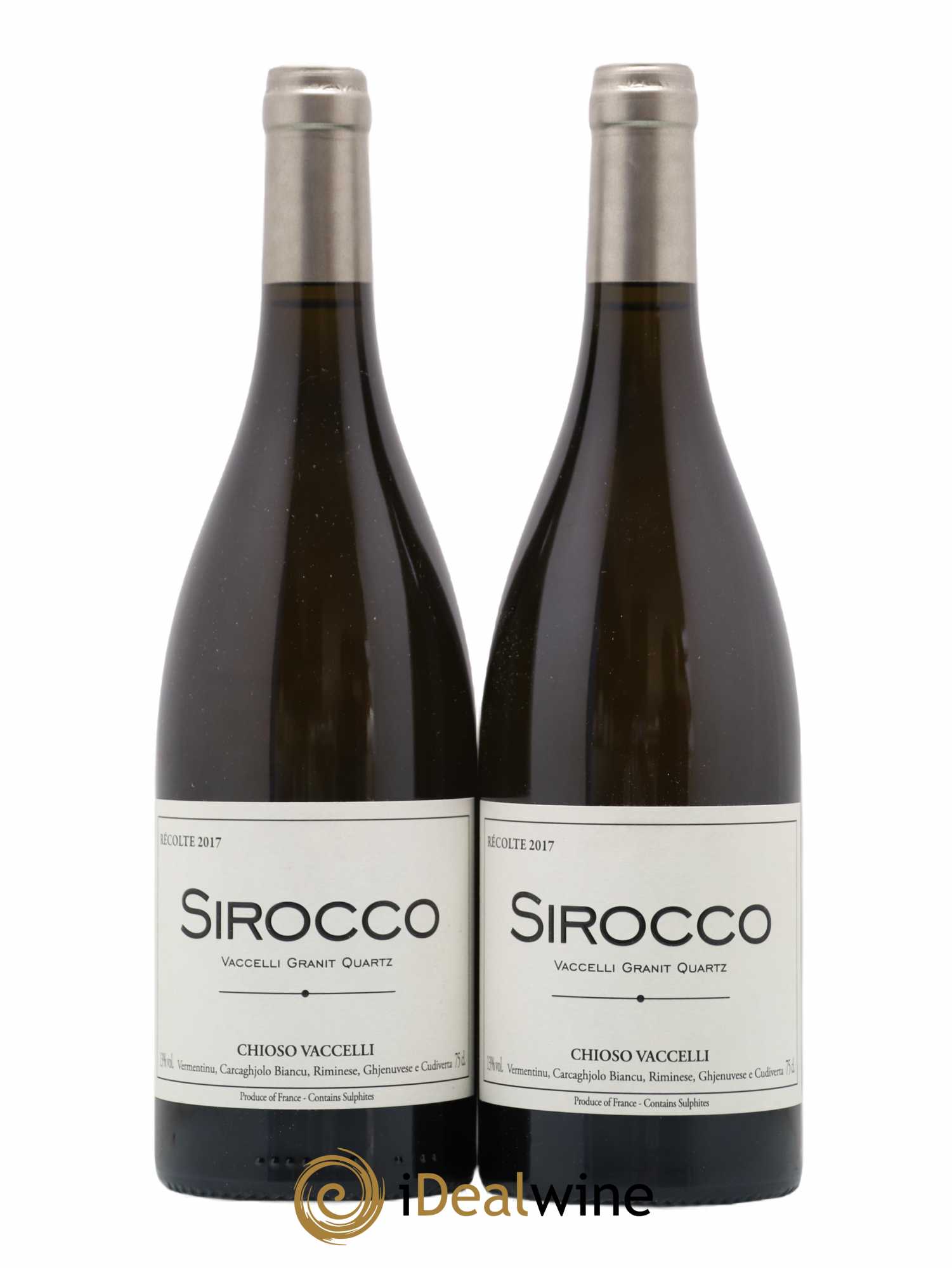 Ajaccio Sirocco Vaccelli 2017 - Lot de 2 bouteilles - 0
