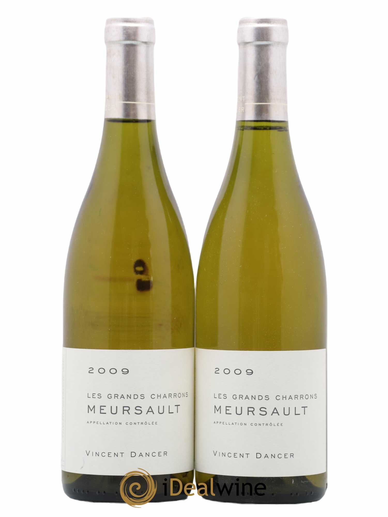 Meursault Les Grands Charrons Vincent Dancer 2009 - Lot de 2 bouteilles - 0