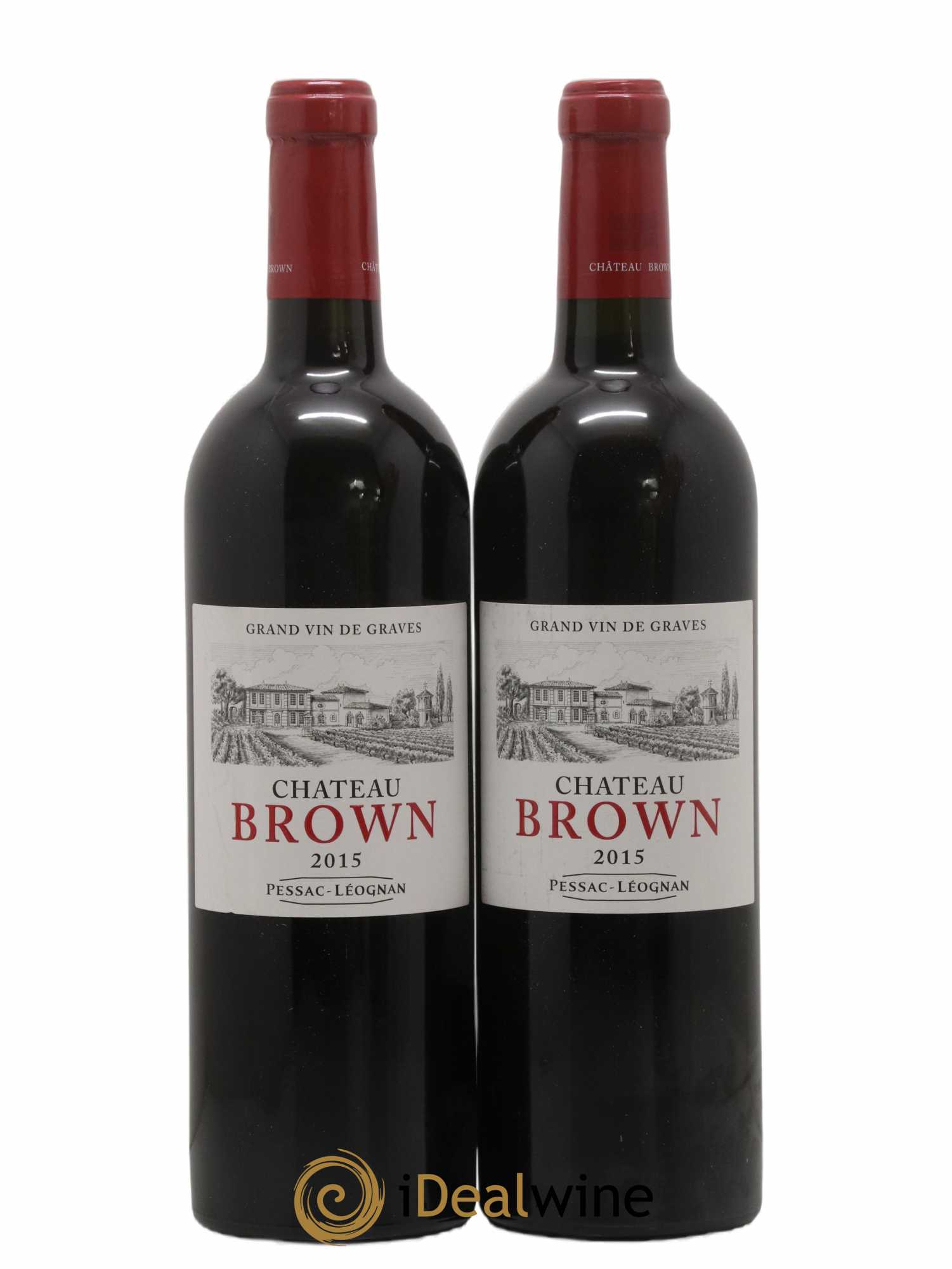 Château Brown 2015 - Lot de 2 bouteilles - 0