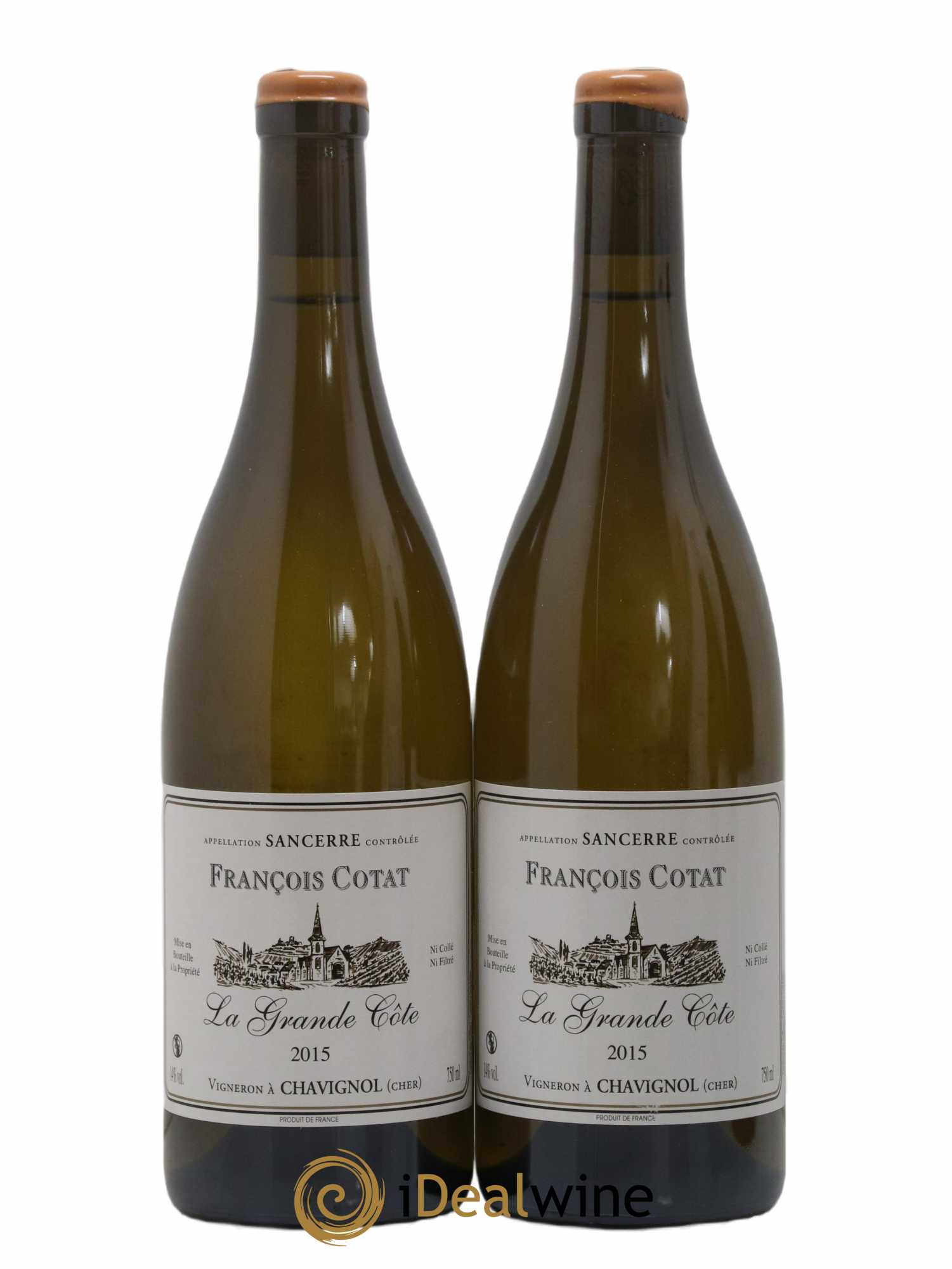 Sancerre La Grande Côte François Cotat 2015 - Lot de 2 bouteilles - 0