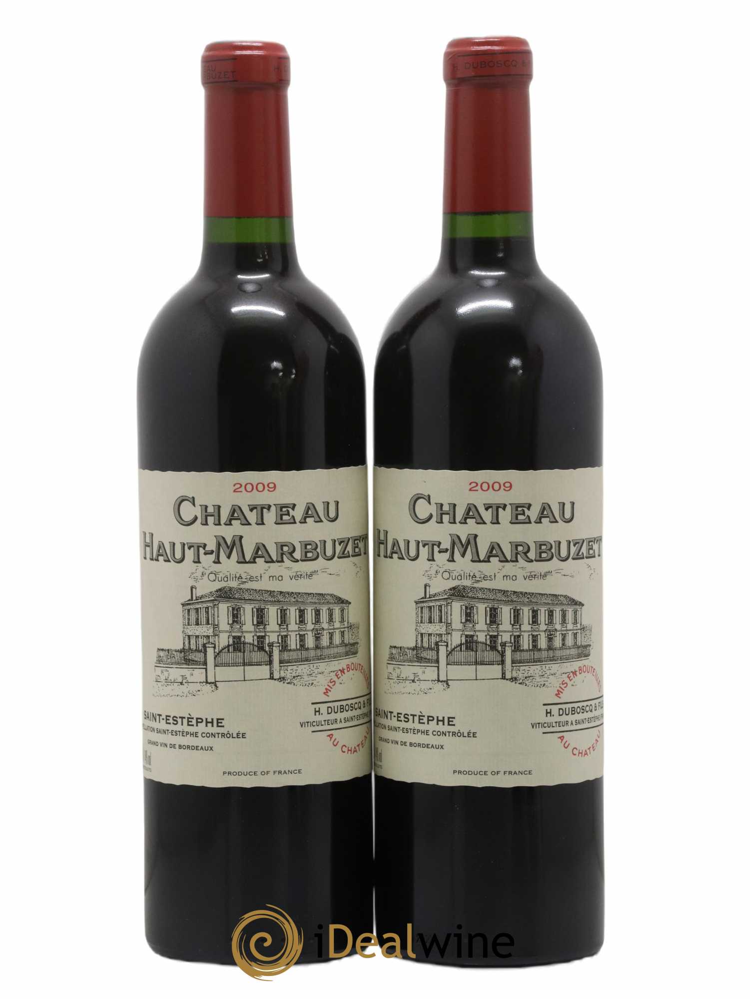 Château Haut Marbuzet 2009 - Lot de 2 bouteilles - 0