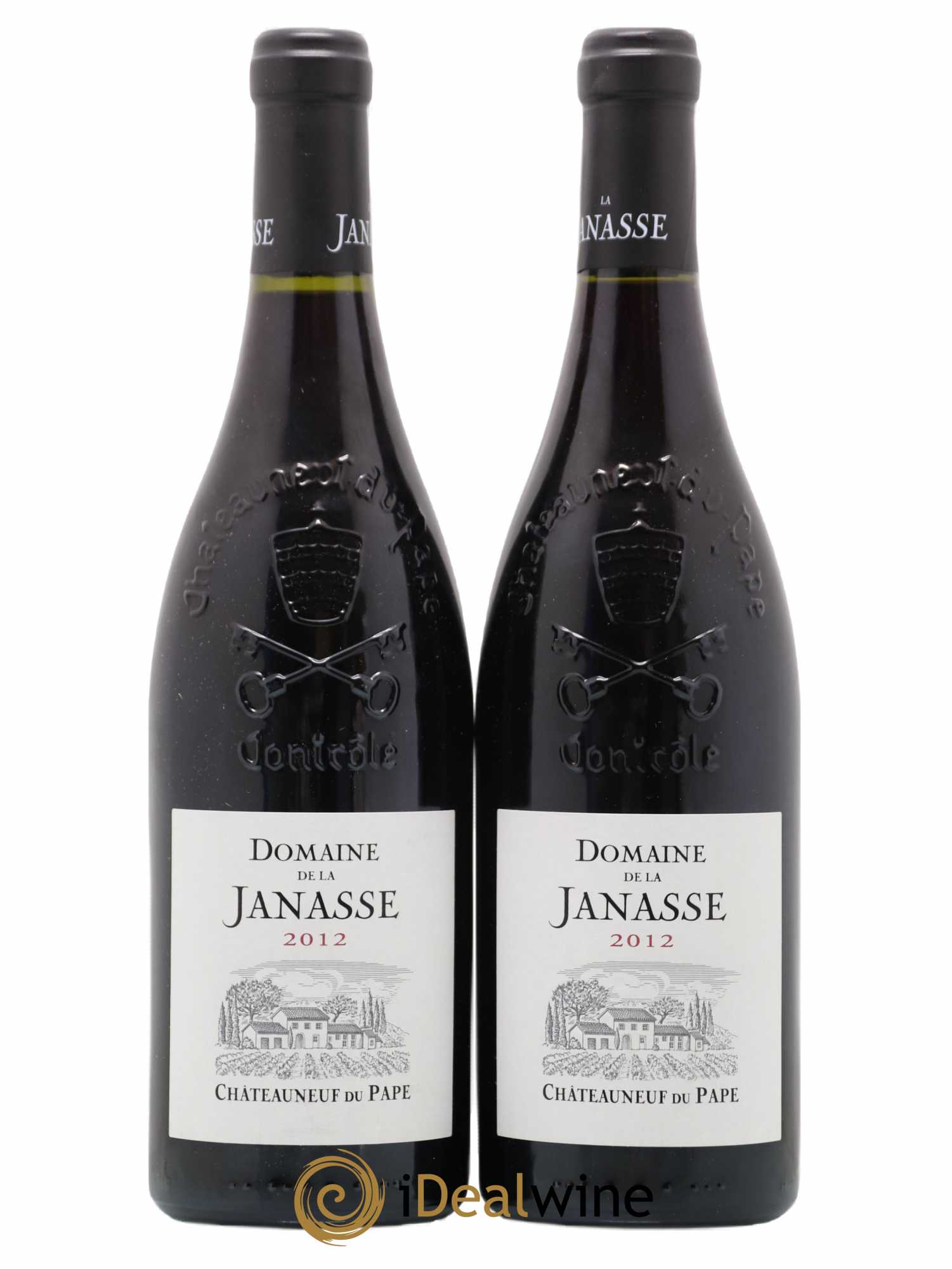 Châteauneuf-du-Pape La Janasse (Domaine de) 2012 - Lot de 2 bouteilles - 0