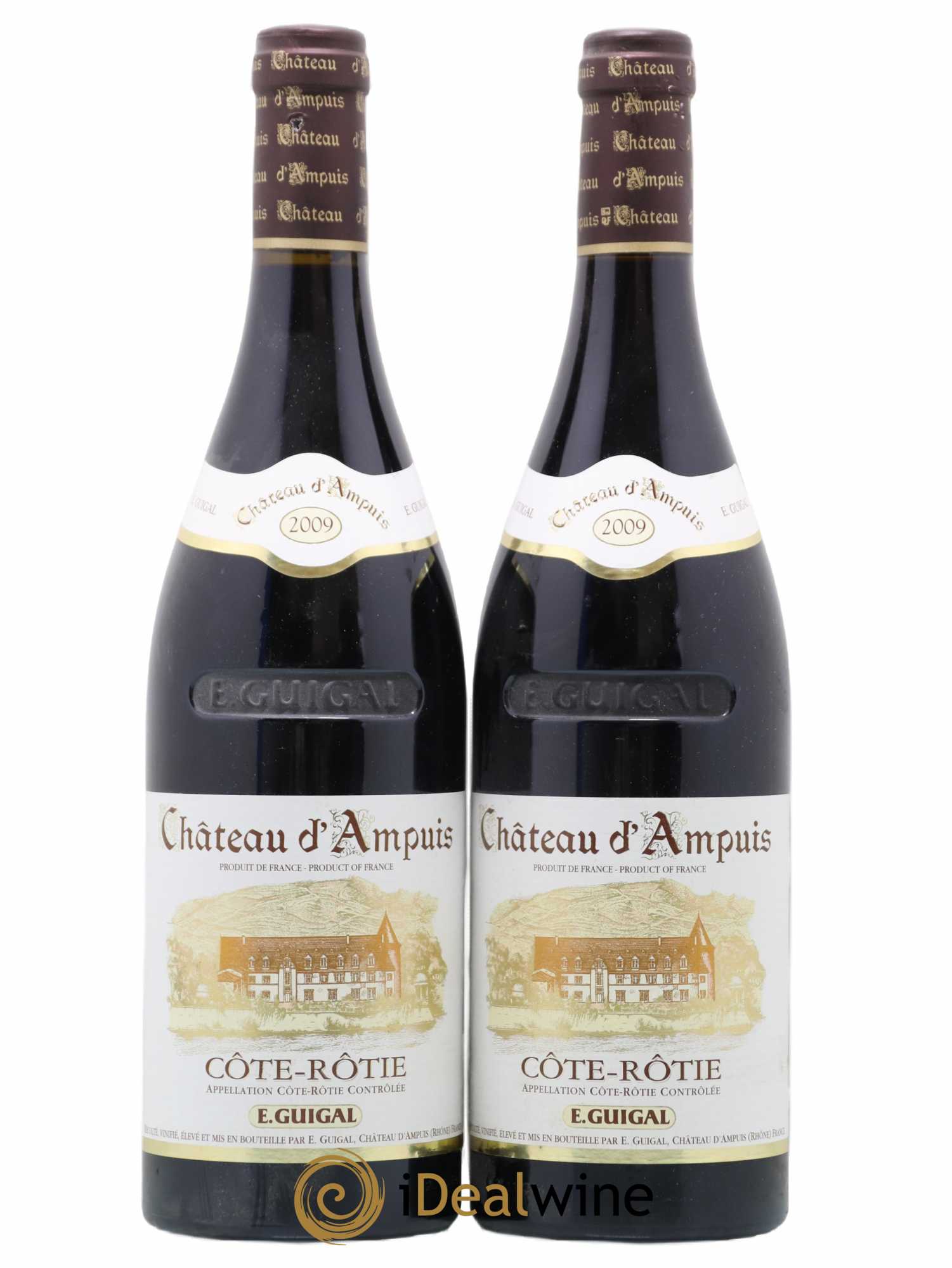 Côte-Rôtie Château d'Ampuis Guigal 2009 - Lot de 2 bouteilles - 0