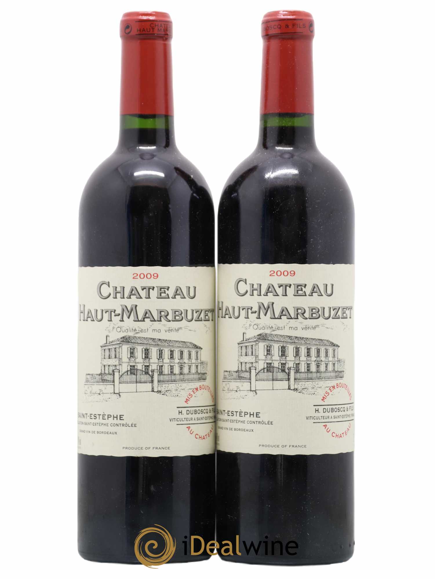 Château Haut Marbuzet 2009 - Lot de 2 bouteilles - 0