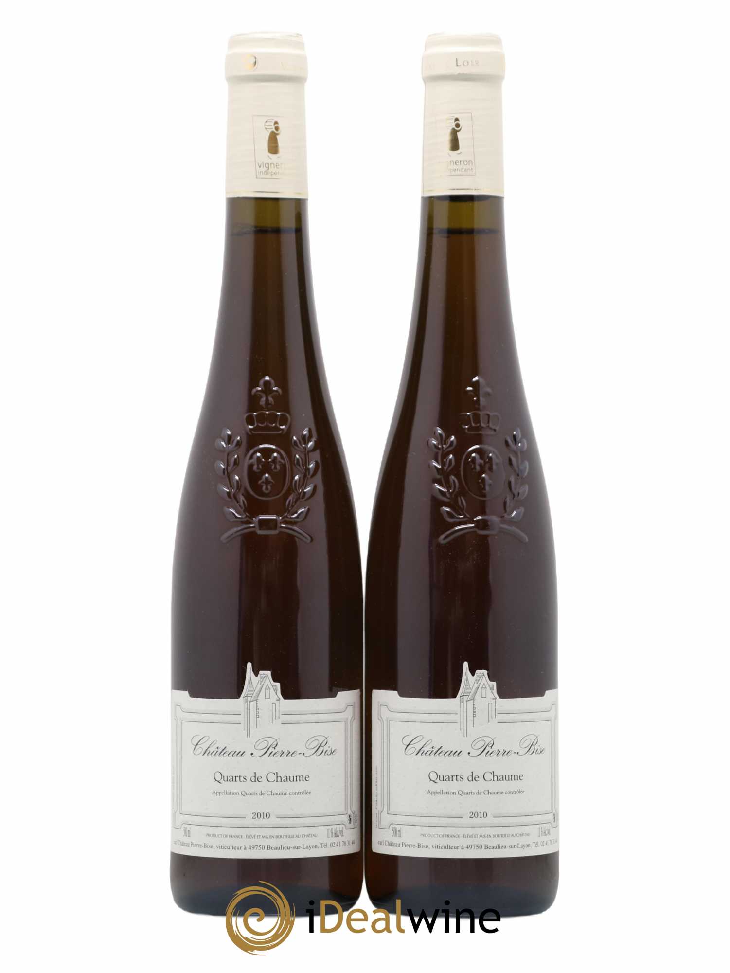 Quarts de Chaume Pierre Bise 50 CL 2010 - Lotto di 2 bottiglie - 0