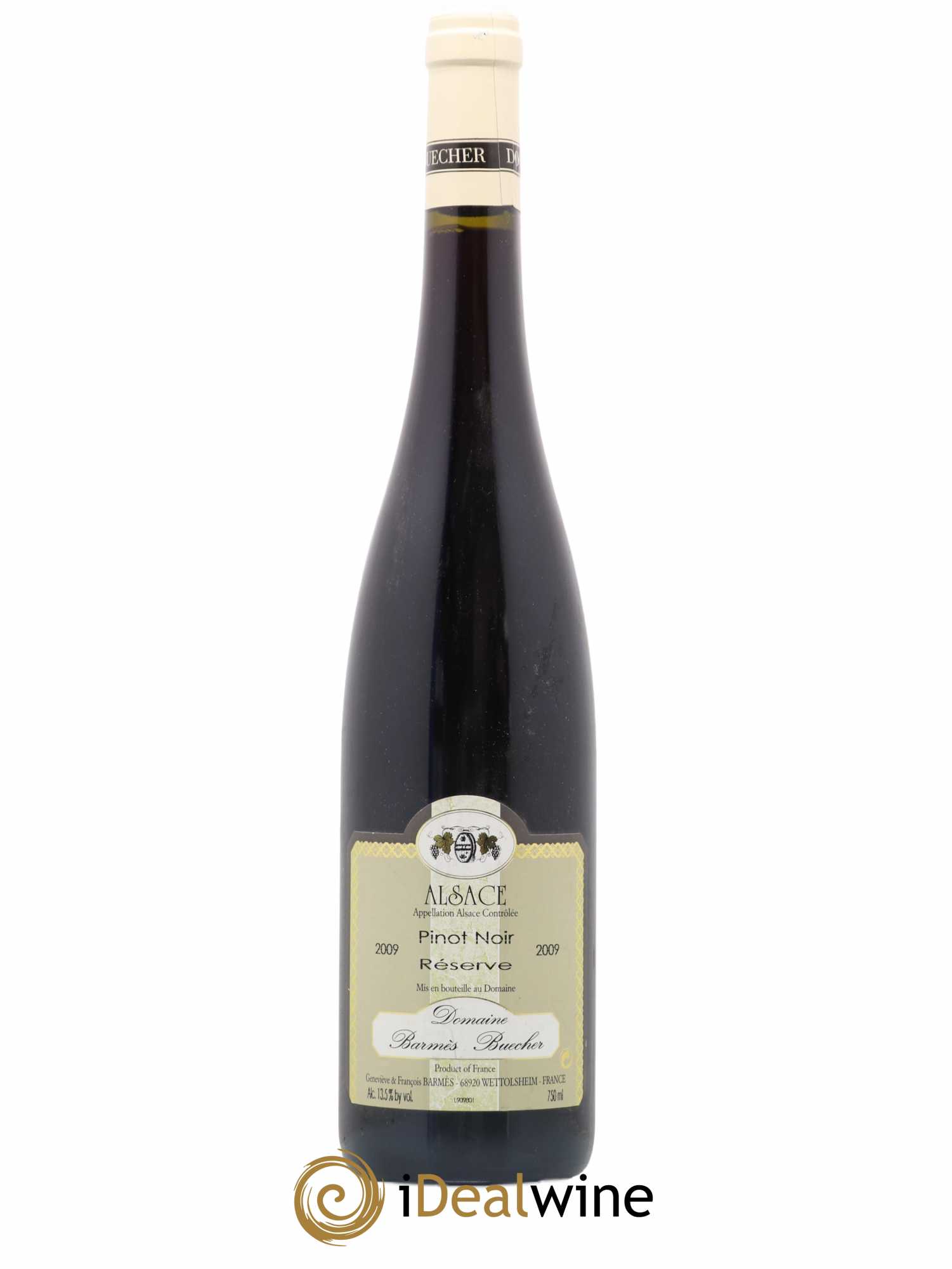Alsace Pinot Noir Réserve Barmes-Buecher 2009 - Lot de 1 bouteille - 0