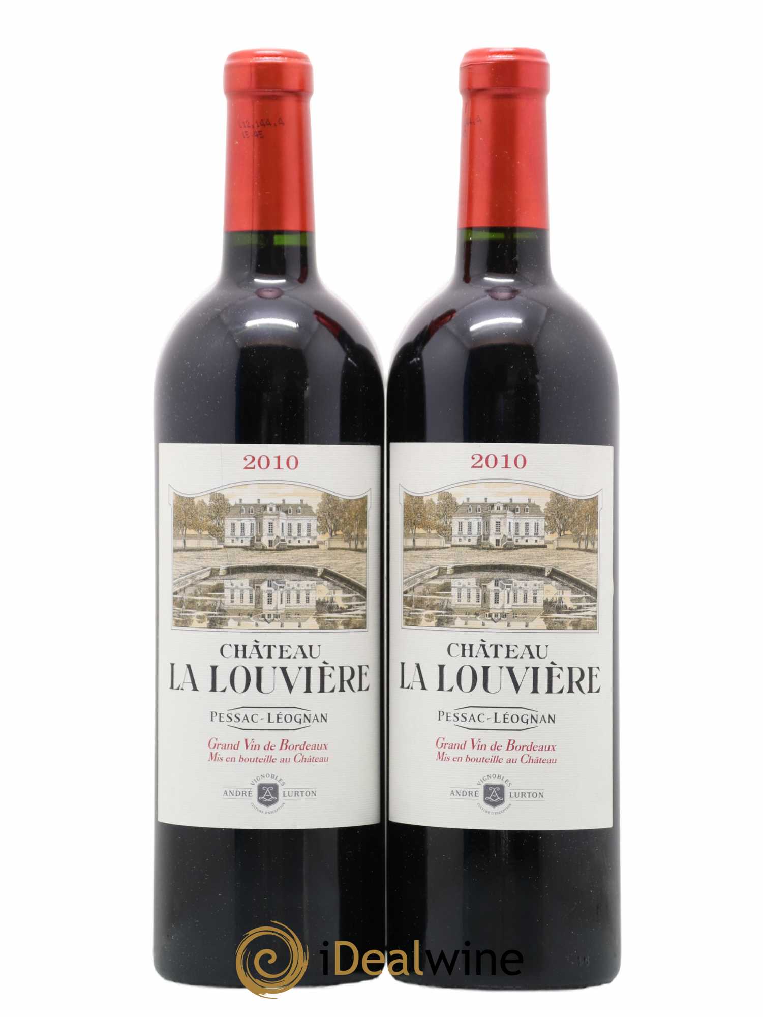 Château la Louvière 2010 - Lot de 2 bouteilles - 0
